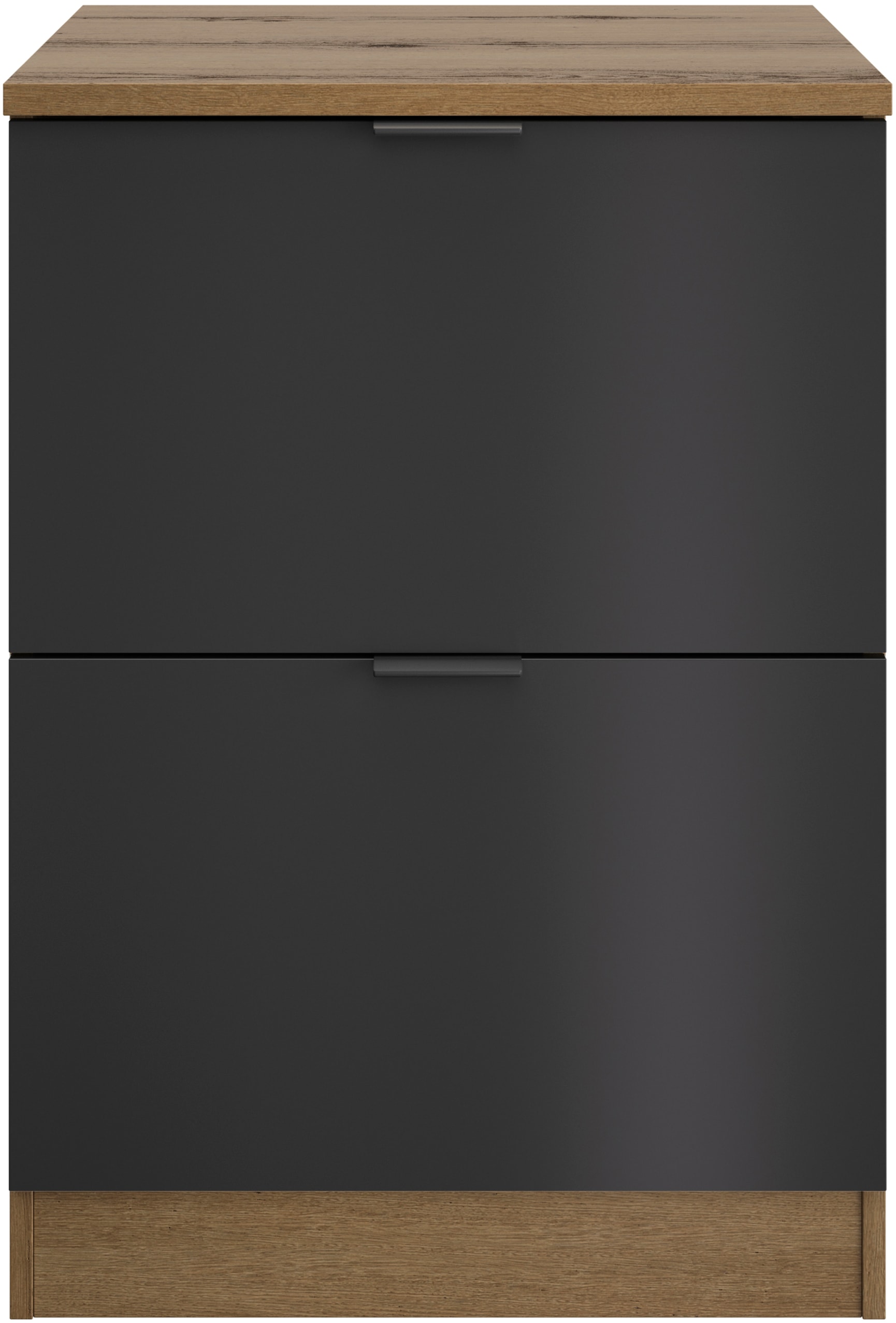 Gami Schrankmodule "Eden Küche Topfschrank B.60 2 Auszügen", Topfschrank mi günstig online kaufen
