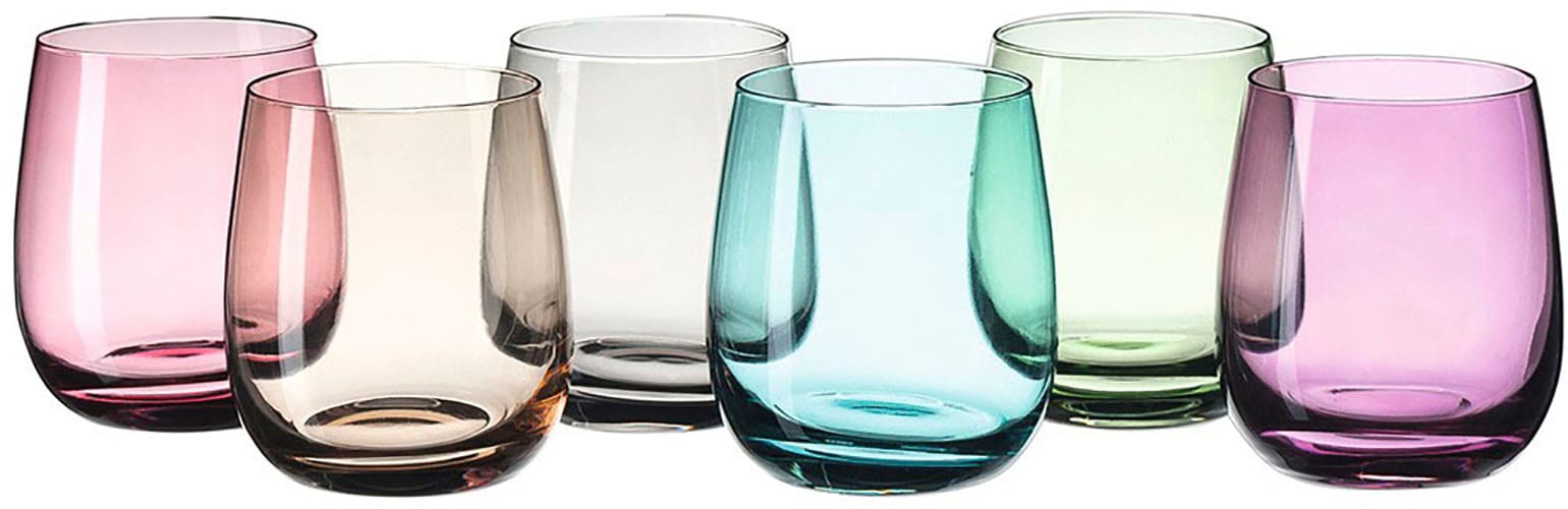 LEONARDO Whiskyglas "SORA", (Set, 6 tlg.), 360 ml, 6-teilig