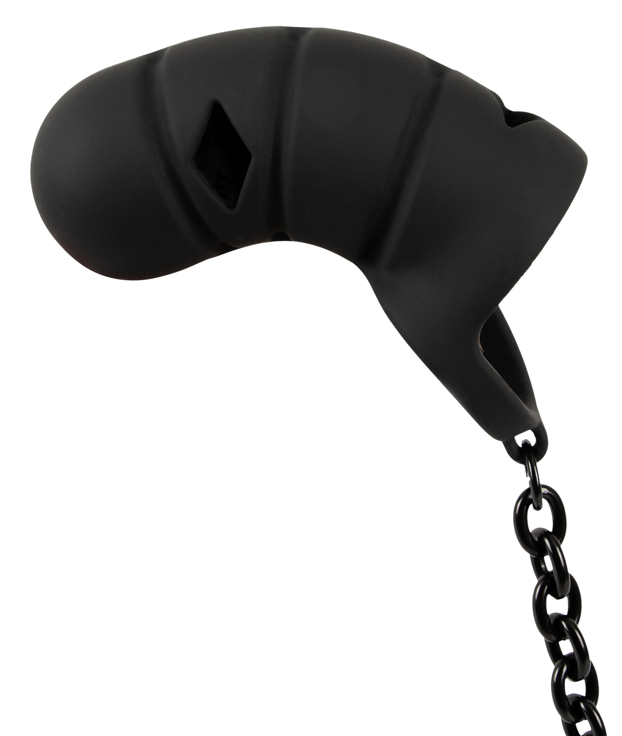 BLACK VELVETS Anal-Stimulator »Peniskäfig mit Analplug Cock cage with butt plug« ()