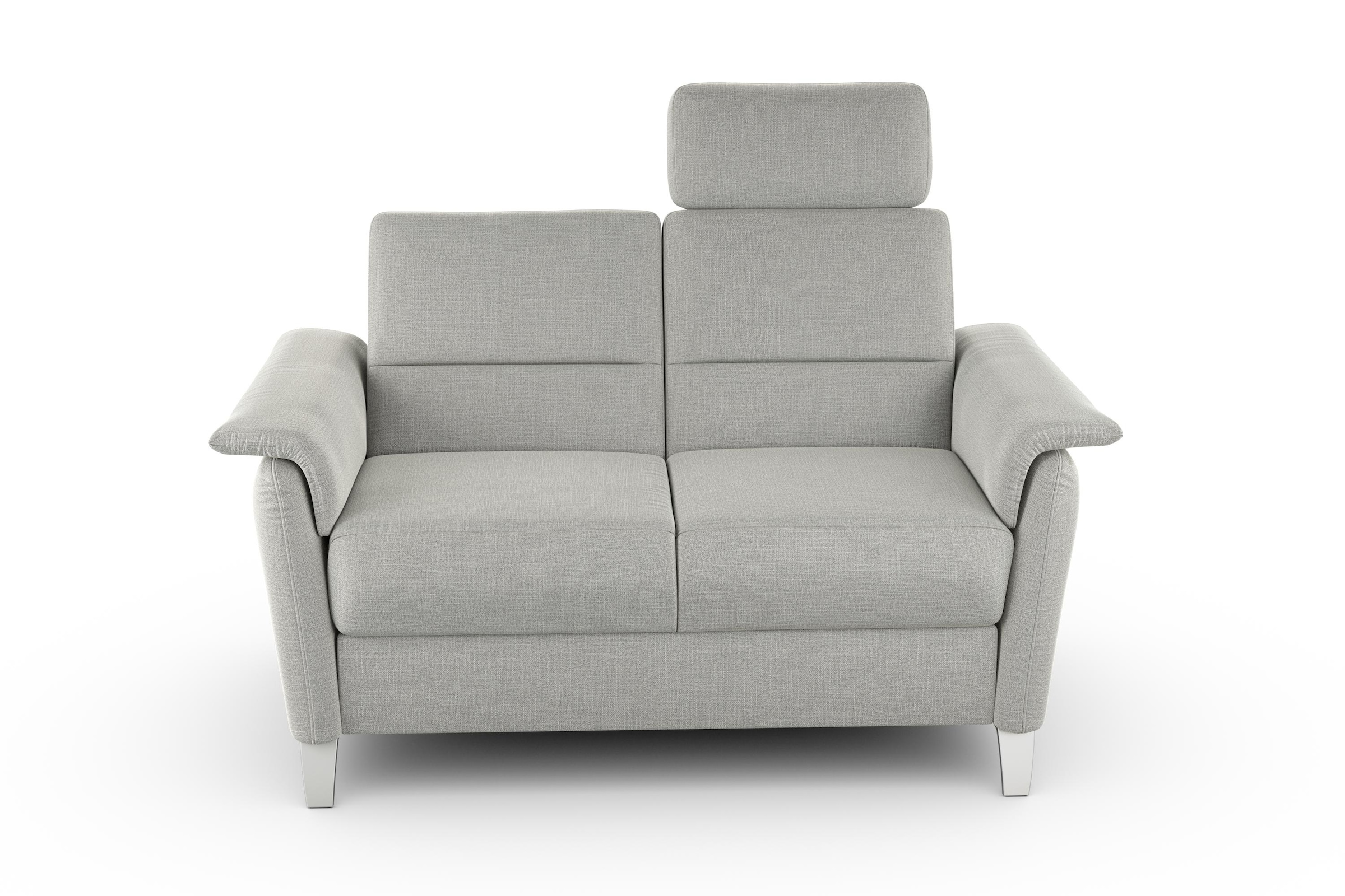 sit&more 2-Sitzer »Palmera«, Federkern-Polsterung, Steckvorrichtung für 2 Kopfstützen (optional)