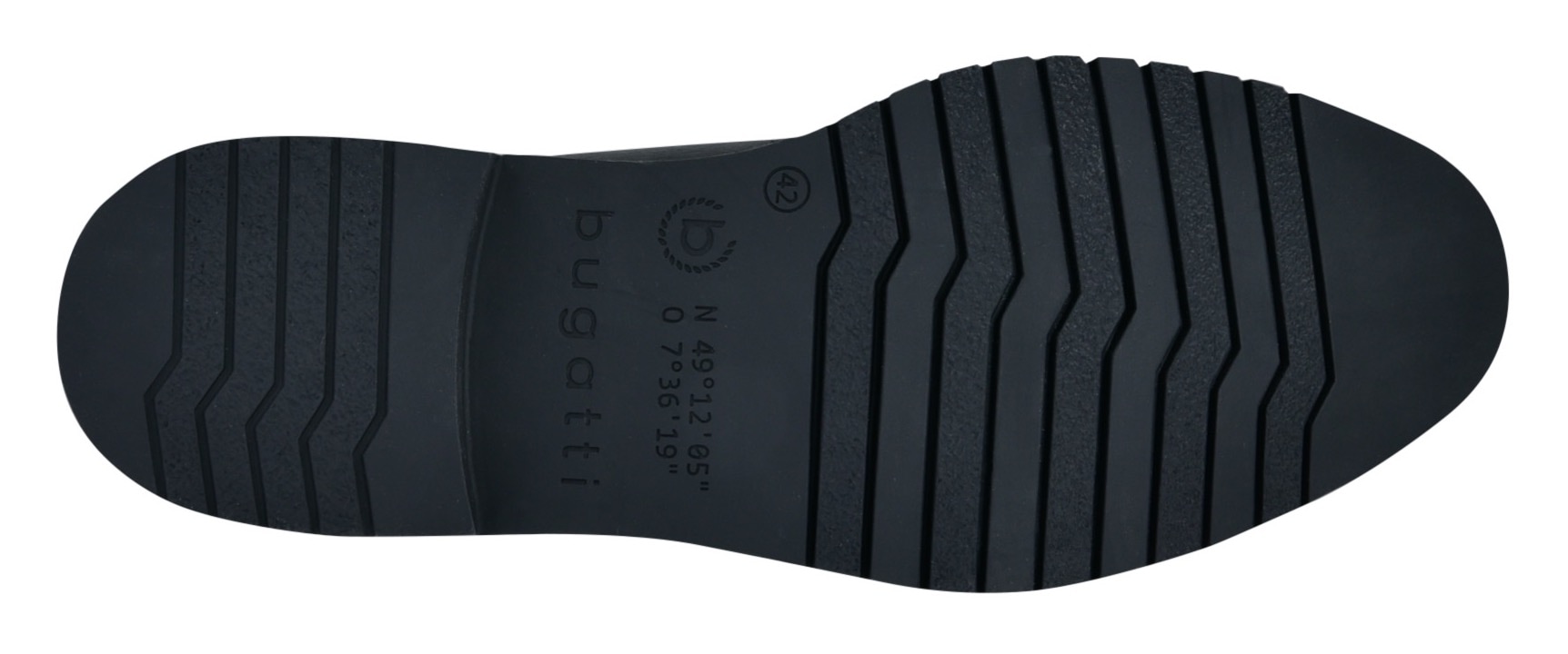 bugatti Schnürschuh, Festtagsschuh, Anzugschuh, Business Schnürer mit griffiger Profilsohle