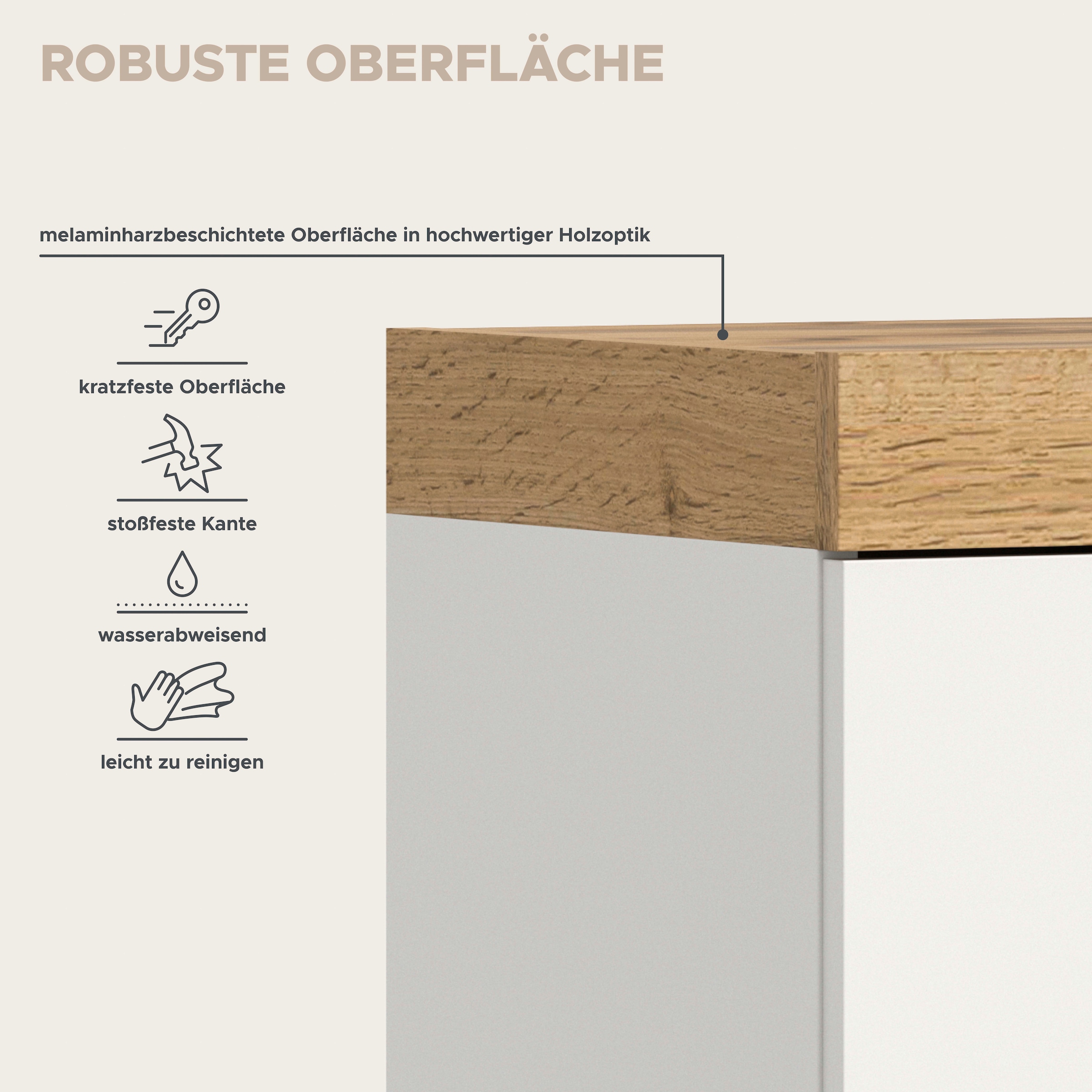 OTTO home Schuhschrank »MAMBO II, Breite 115 cm, 3 Türen, 10 Einlegeböden« 1 Stk. tlg. Schuhschrank, Schuhkommode, Flur, Diele