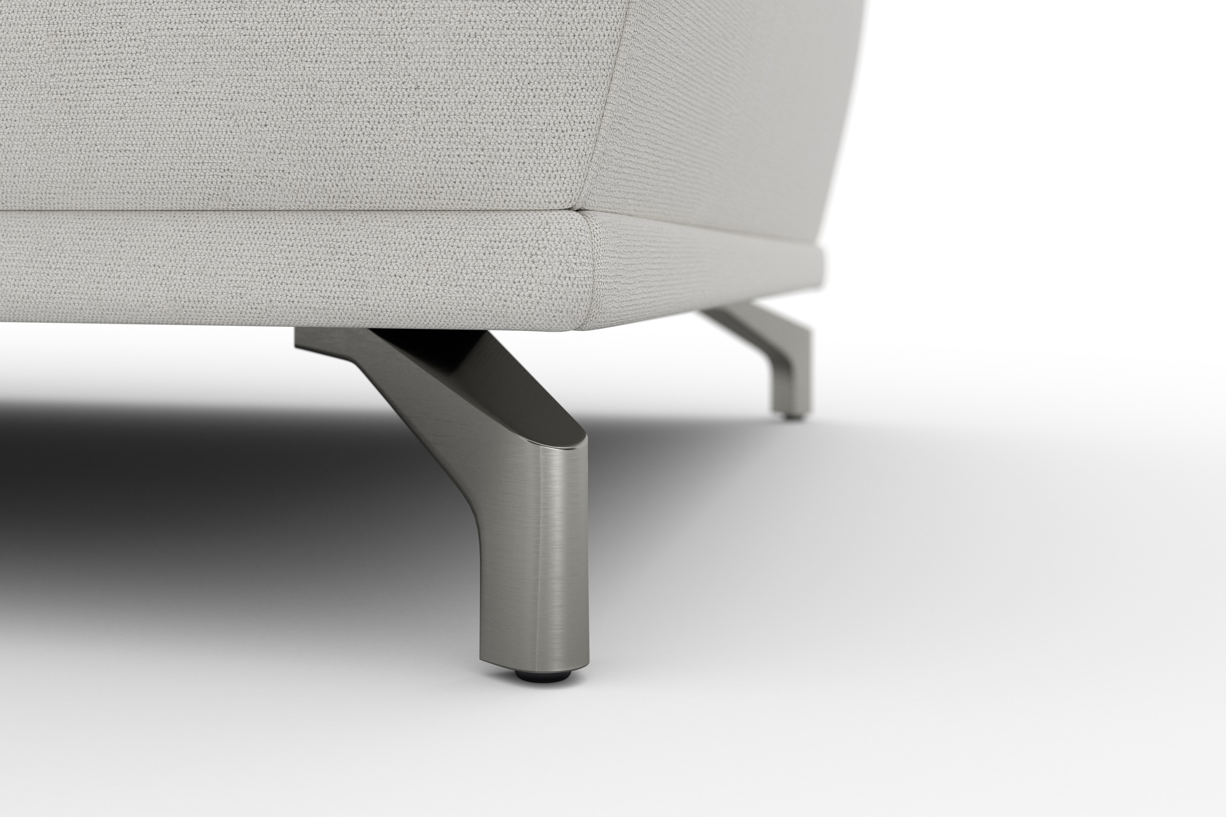 sit&more Ecksofa »Cabrio L-Form, mit Sitztiefenverstellung, Arm- und Kopfteilverstellung«, 2 Nierenkissen, Federkern, optional Bettfunktion und Stauraum