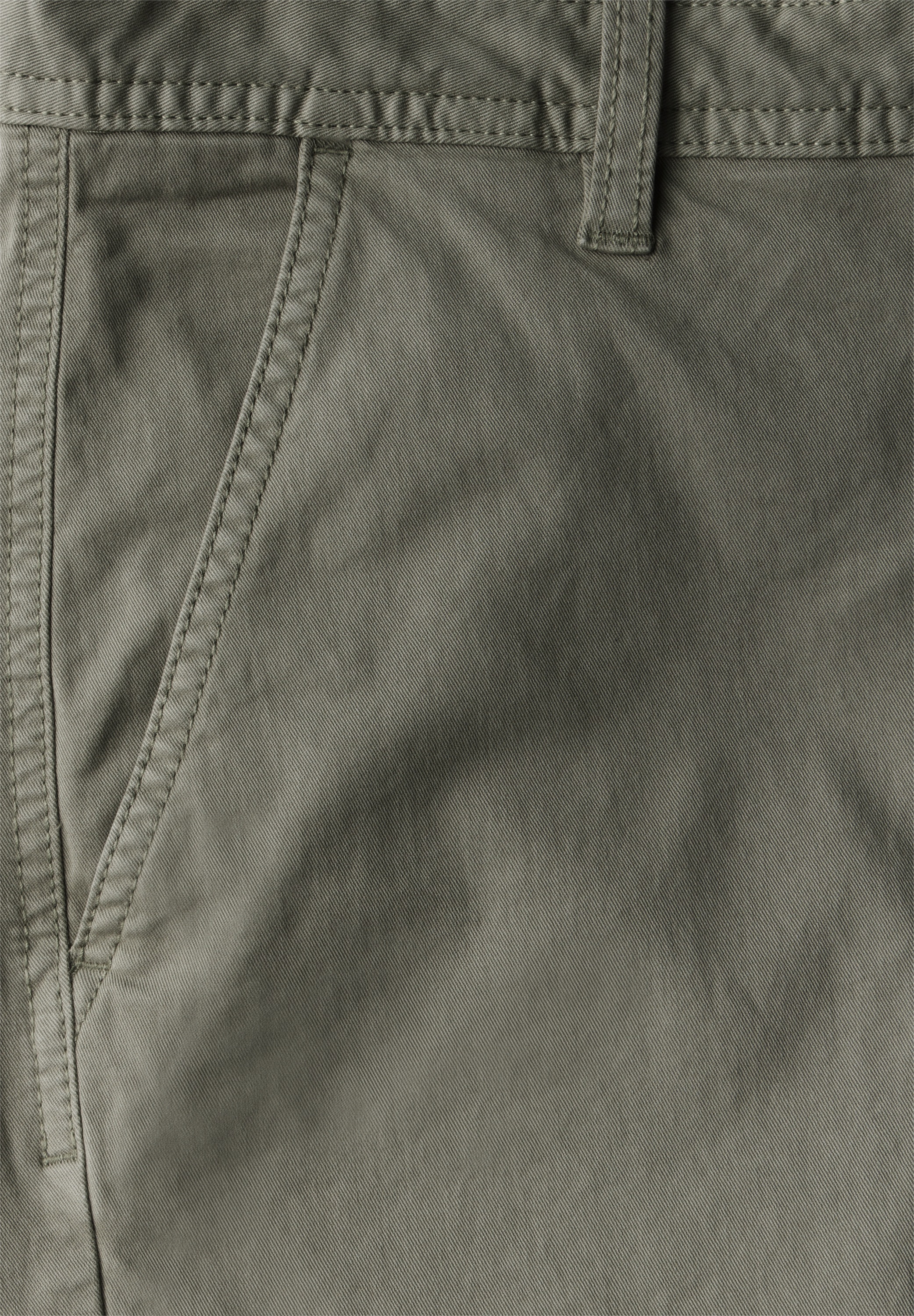 STREET ONE MEN Shorts, aus Baumwolle mit Stretchanteil