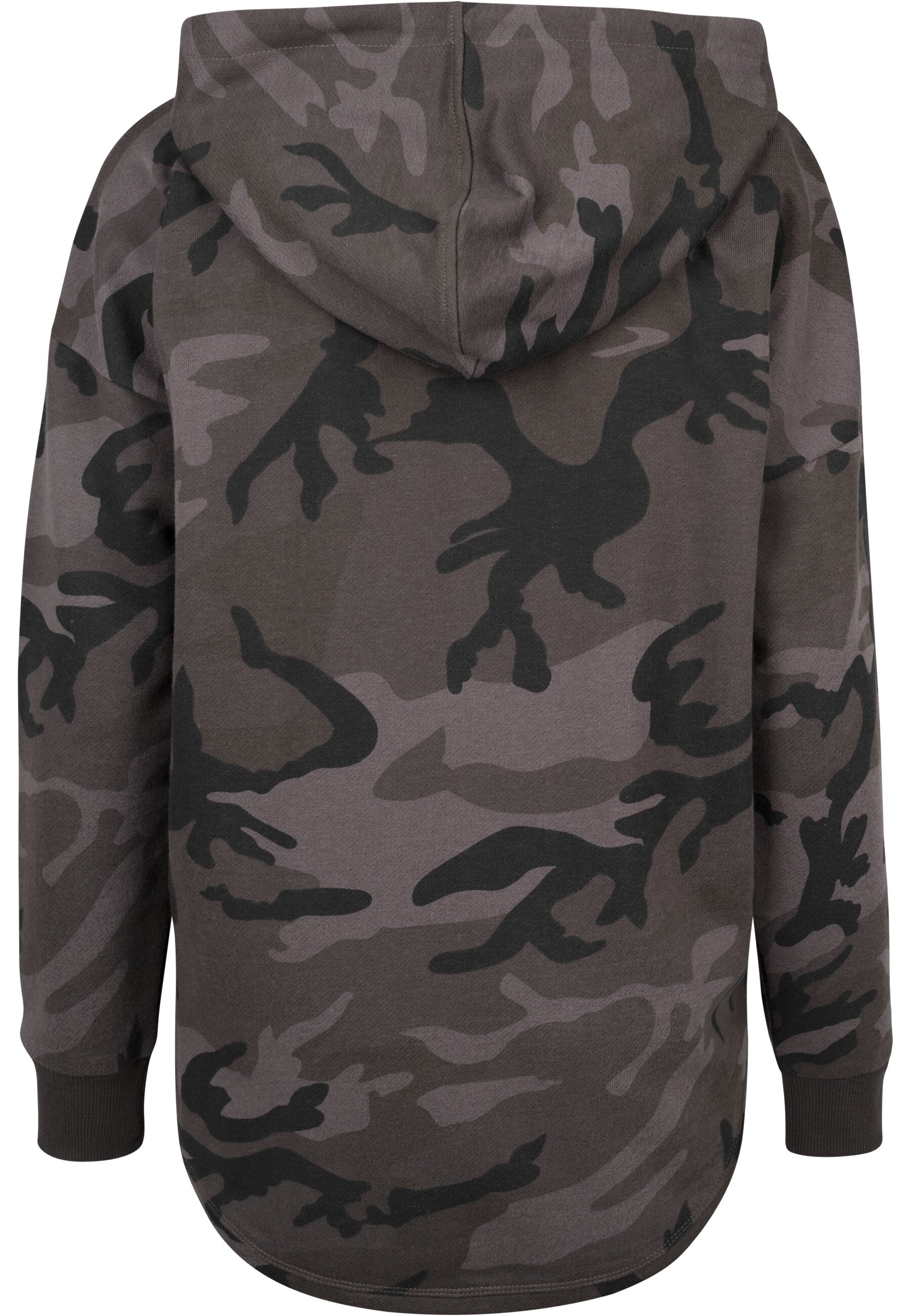 URBAN CLASSICS Rundhalspullover »Urban Classics Damen Ladies Oversized Camo Hoody«, (1 tlg.)