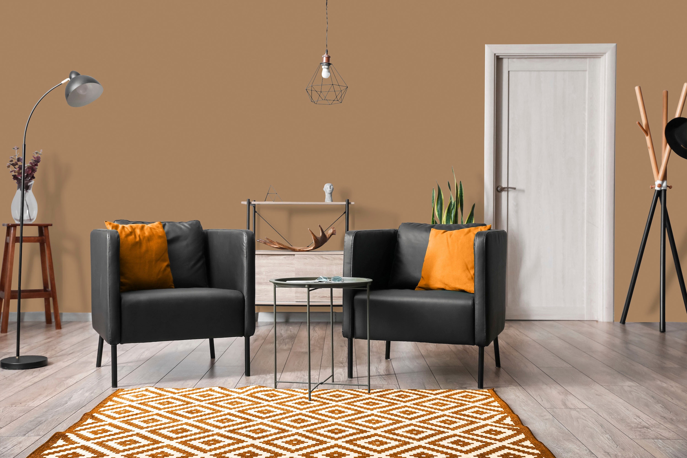 A.S. Création Wand- und Deckenfarbe »Seidenmatt Innenfarbe THE COLOR KITCHEN« für Wohnzimmer Schlafzimmer Flur Küche, versch. Brauntöne