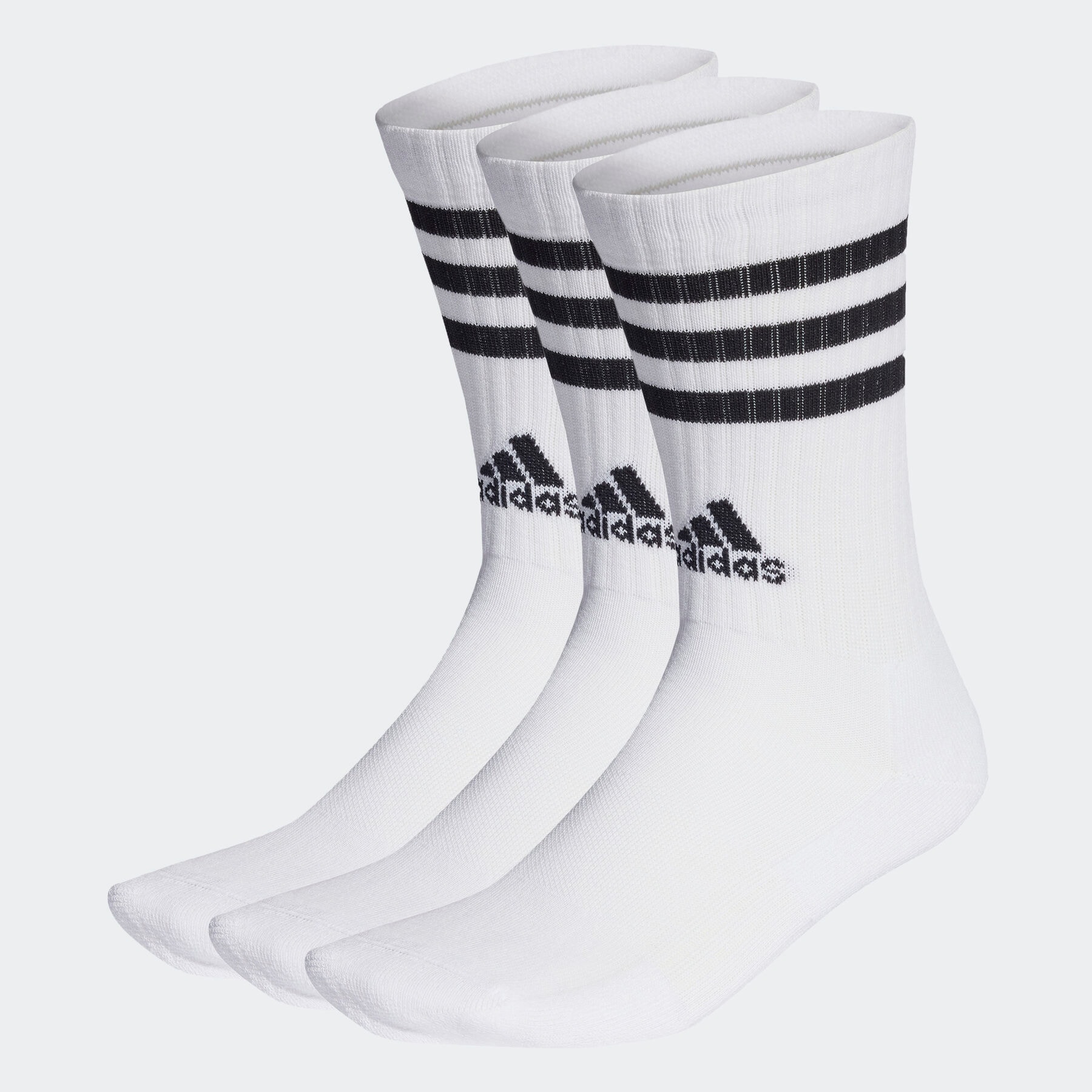 adidas Performance Sportsocken "3-STREIFEN CUSHIONED CREW, 3 PAAR" 3 Stk. t günstig online kaufen