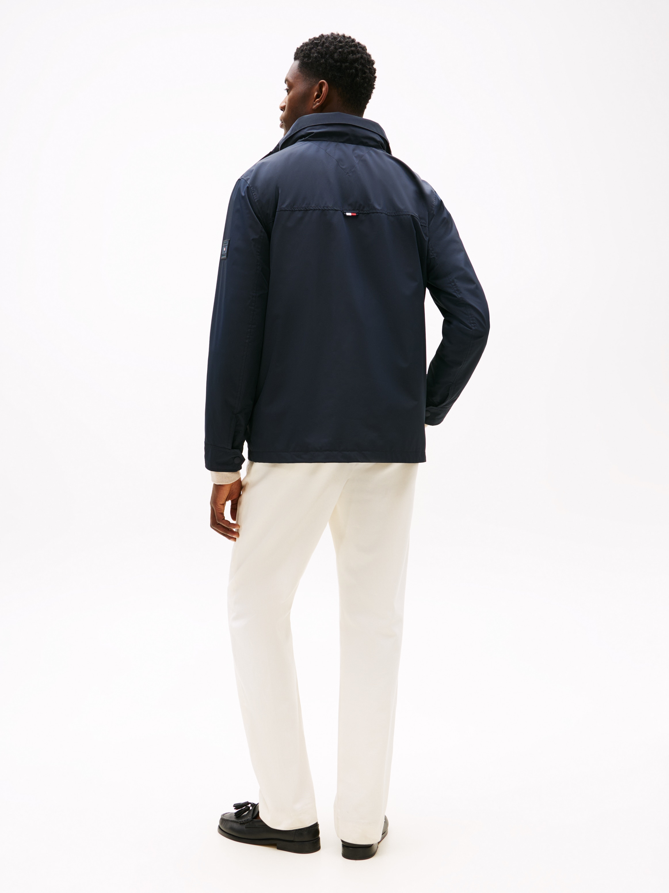 Tommy Hilfiger Fieldjacket »PACKABLE FIELD JACKET«, mit Kapuze, Kapuze im Kragen verstaubar