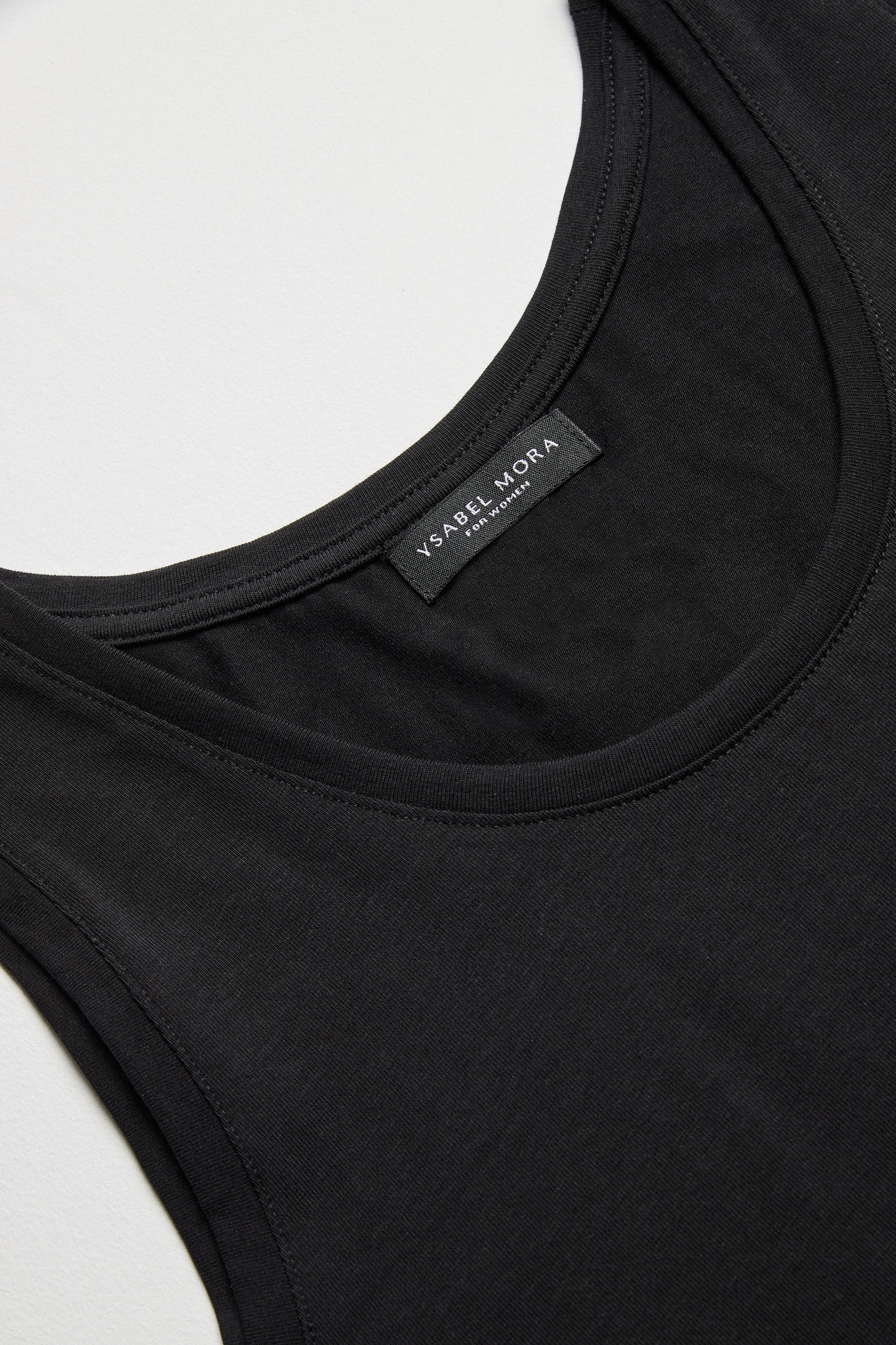 YSABEL MORA Tanktop 3er Pack,  breite Träger, weich, elastisch, Baumwollmix