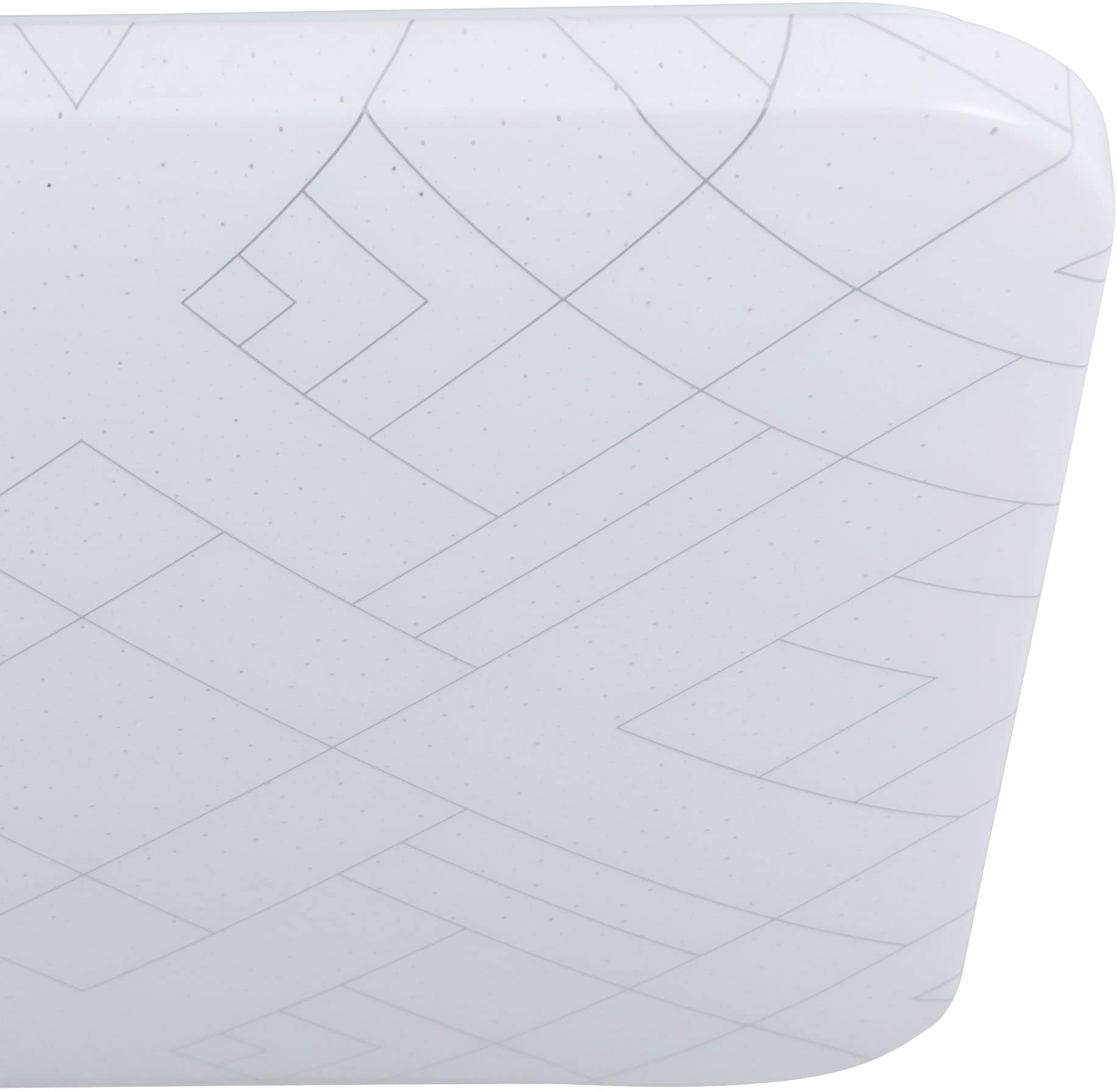 EGLO Deckenleuchte »RENDE«, Leuchtmittel LED-Modul | LED fest integriert, Deckenlampe, Lampe Decke, Deckenbeleuchtung, Aufbaulampe, 38 x 38 cm