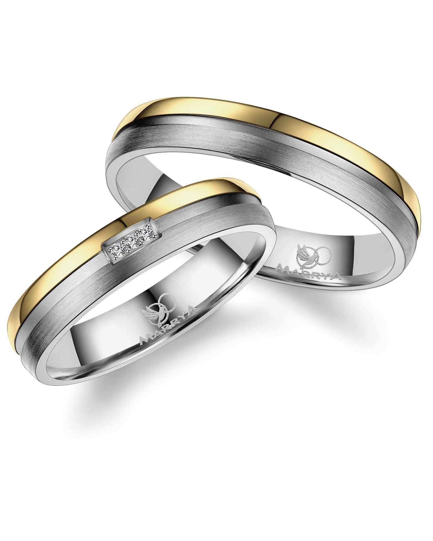 Marrya Partnerring »Titan Ringe Trauringe Eheringe Partnerringe«