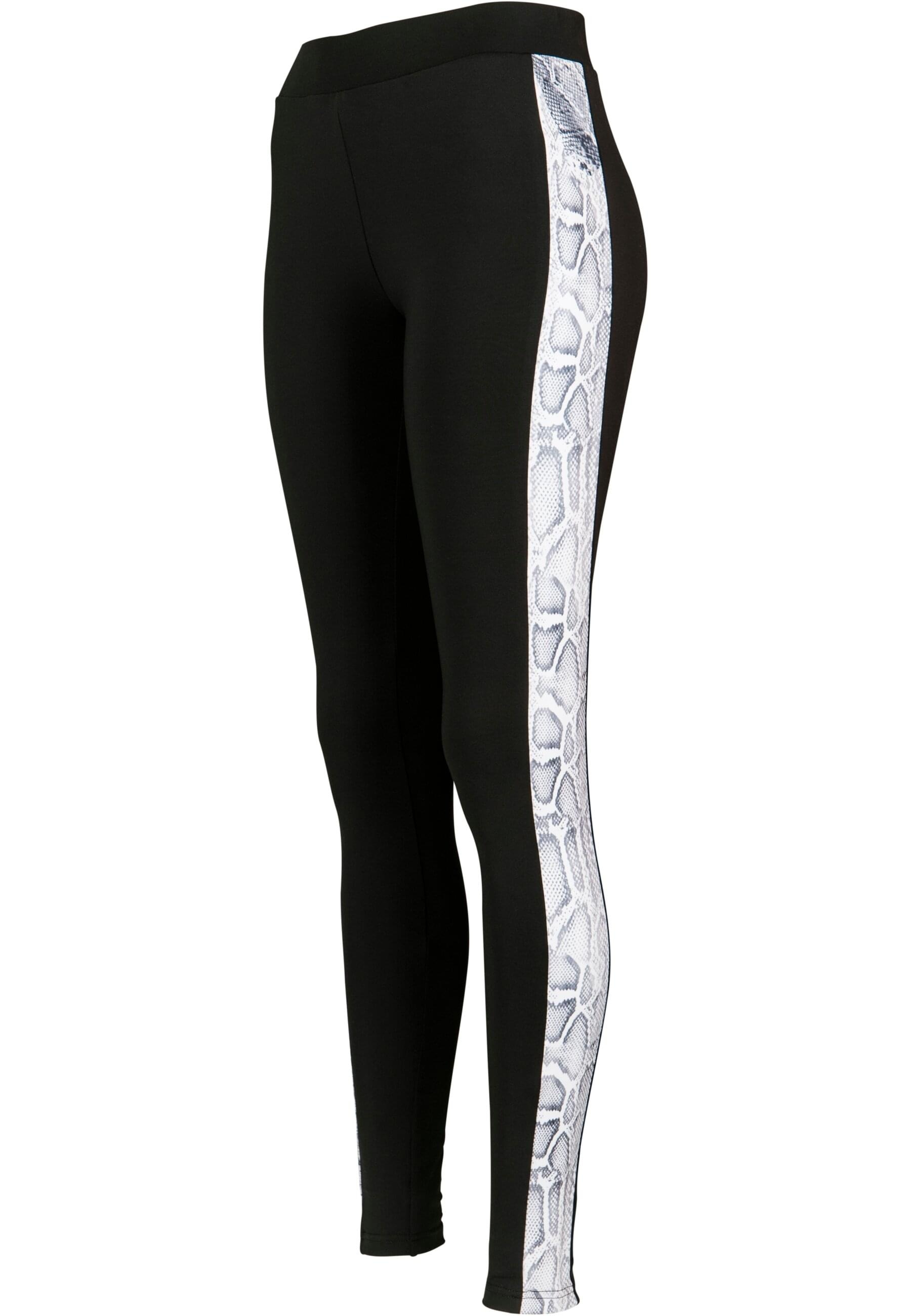 URBAN CLASSICS Leggings »Urban Classics Damen Ladies Side Striped Pattern Leggings«, (1 tlg.)