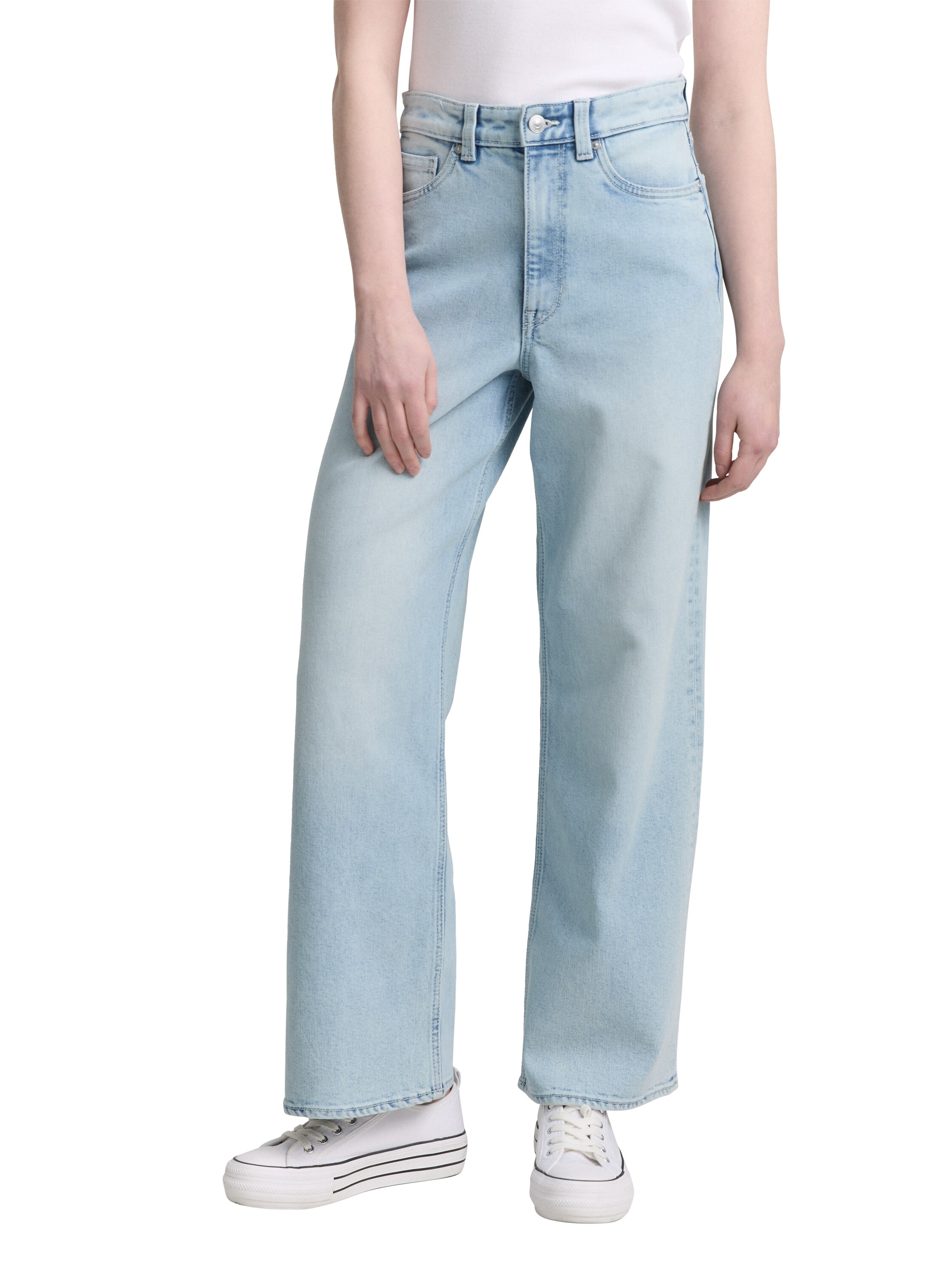 TOM TAILOR Denim Weite Jeans "LINOU", im Five-Pocket Style günstig online kaufen