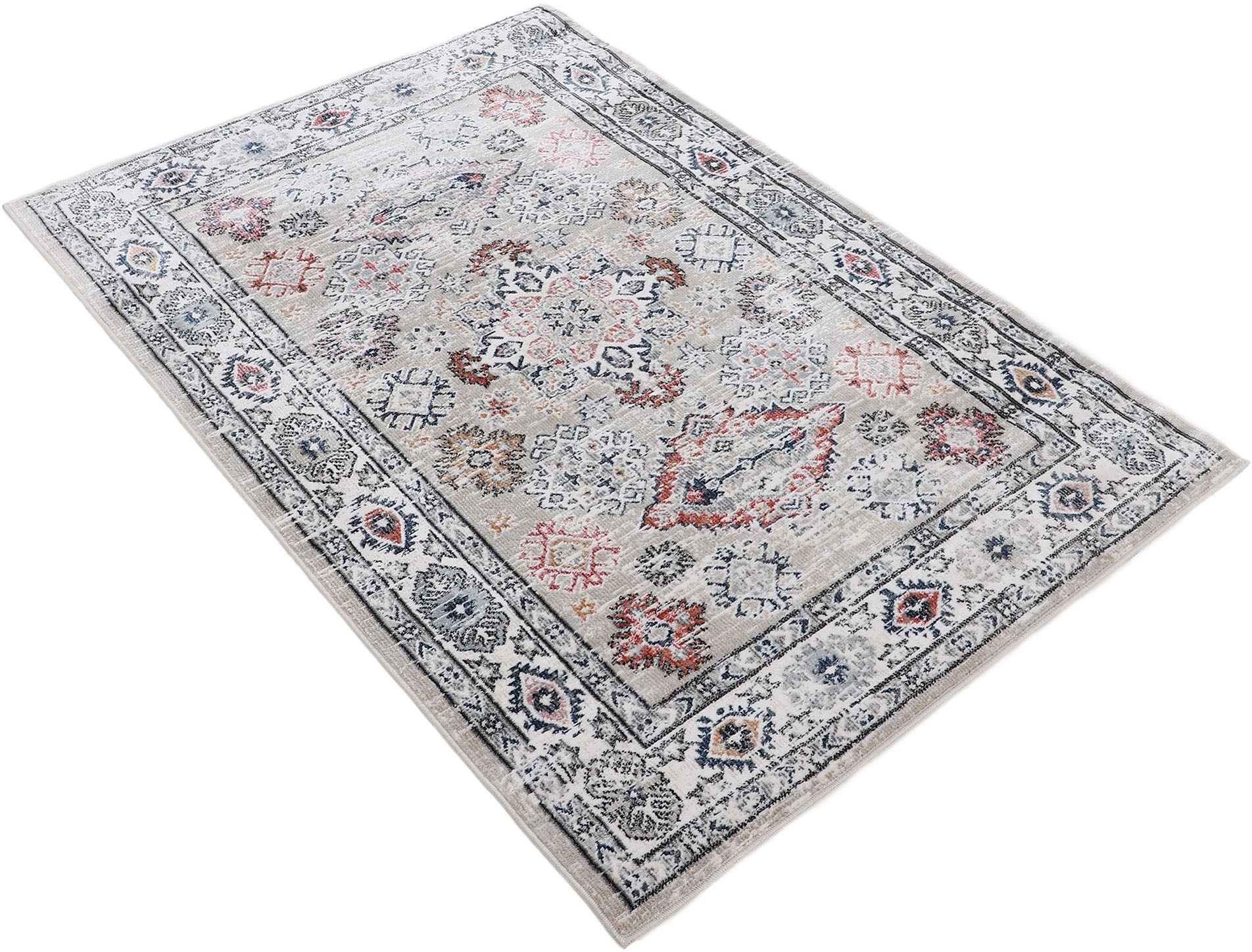 Thumbnail - carpetfine Teppich "Vintage Liana 2", rechteckig, 6 mm Höhe, Orient Vintage Look, Wohnzimmer