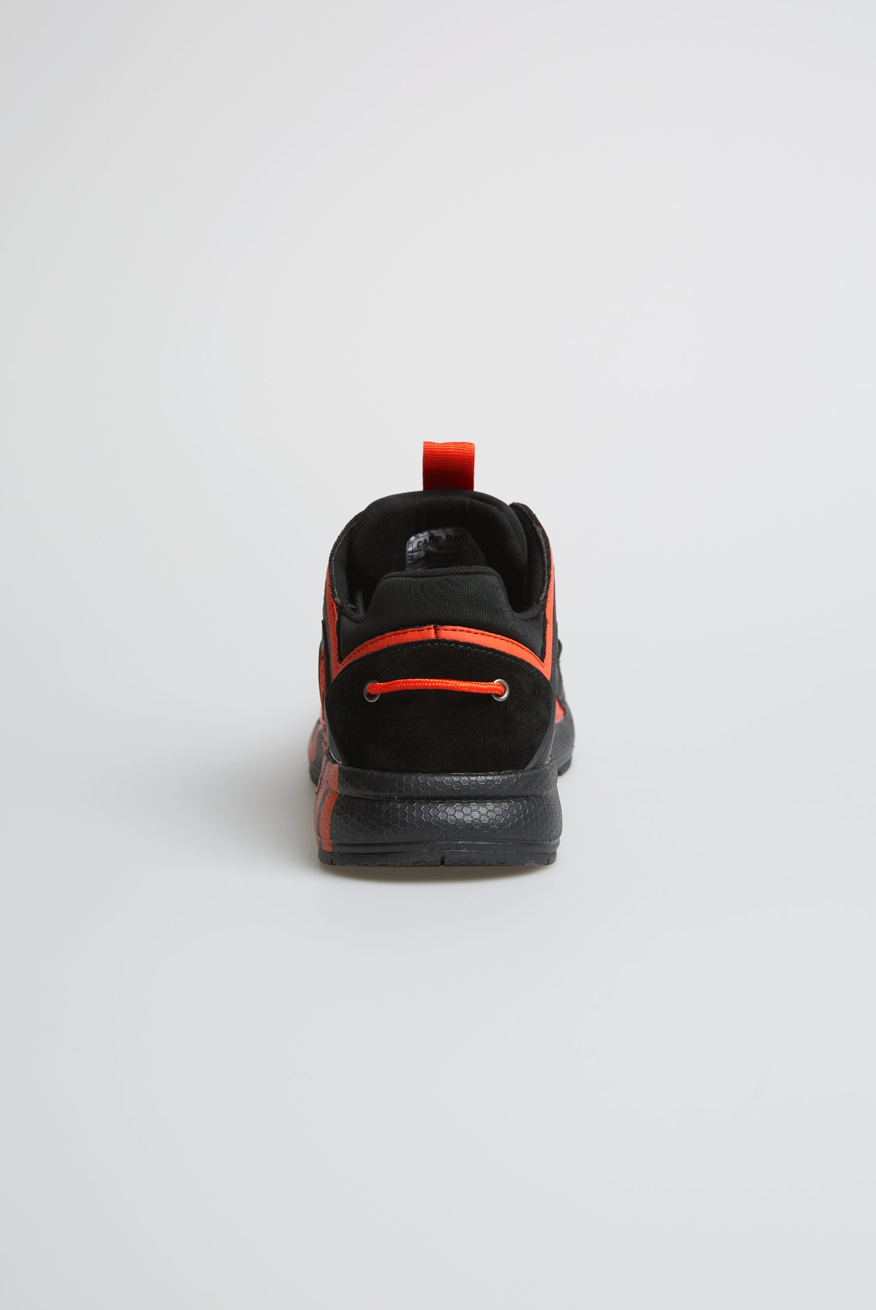 Sneaker CAMP DAVID, Herren, Gr. 44, orange, Leder, Synthetik, Textil, mehrfarbig, Schuhe Sneaker, mit gepolstertem Einstieg 3