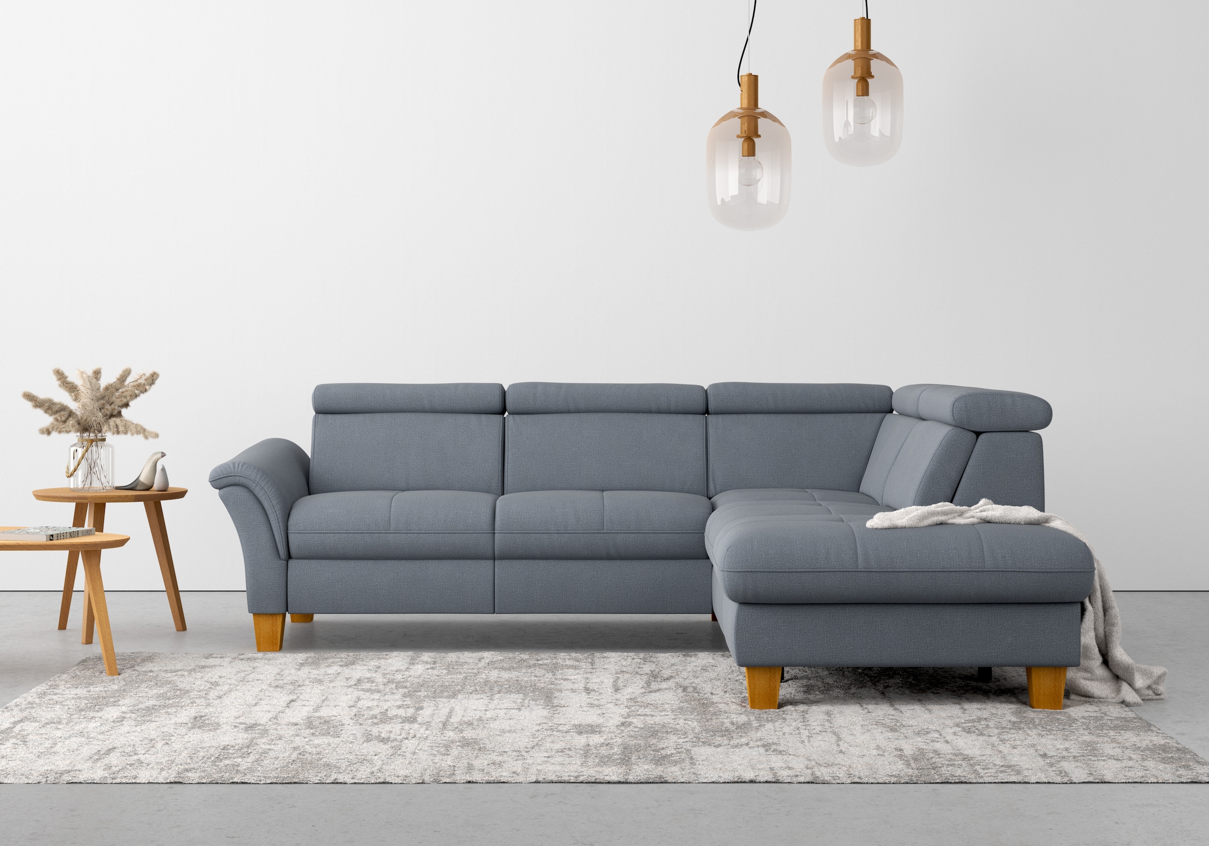 Home affaire Ecksofa »Lindgren L-Form« wahlweise mit TV-Funktion, Stauraum und Kopfteilverstellung