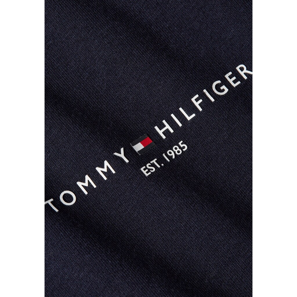 Tommy Hilfiger Rundhalsshirt »GLOBAL STRIPE PREP TEE«, mit Streifen in TH-Farben an beiden Ärmeln