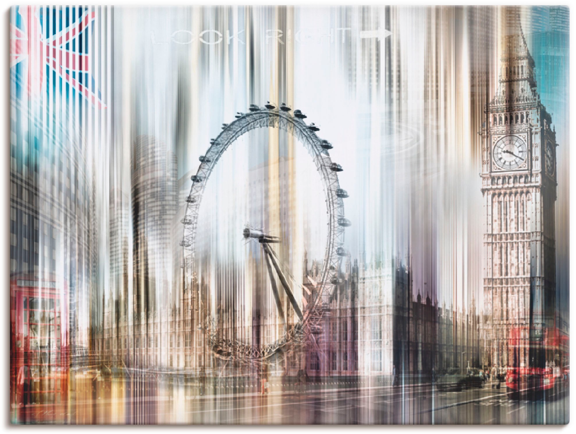 Artland Paveikslas »London Skyline Collage I« ...