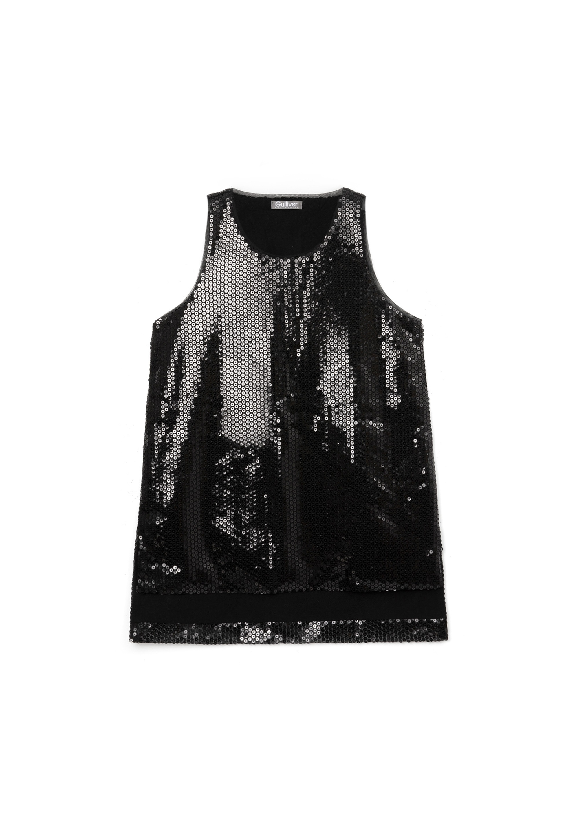 Gulliver T-Shirt mit funkelndem Paillettenbesatz