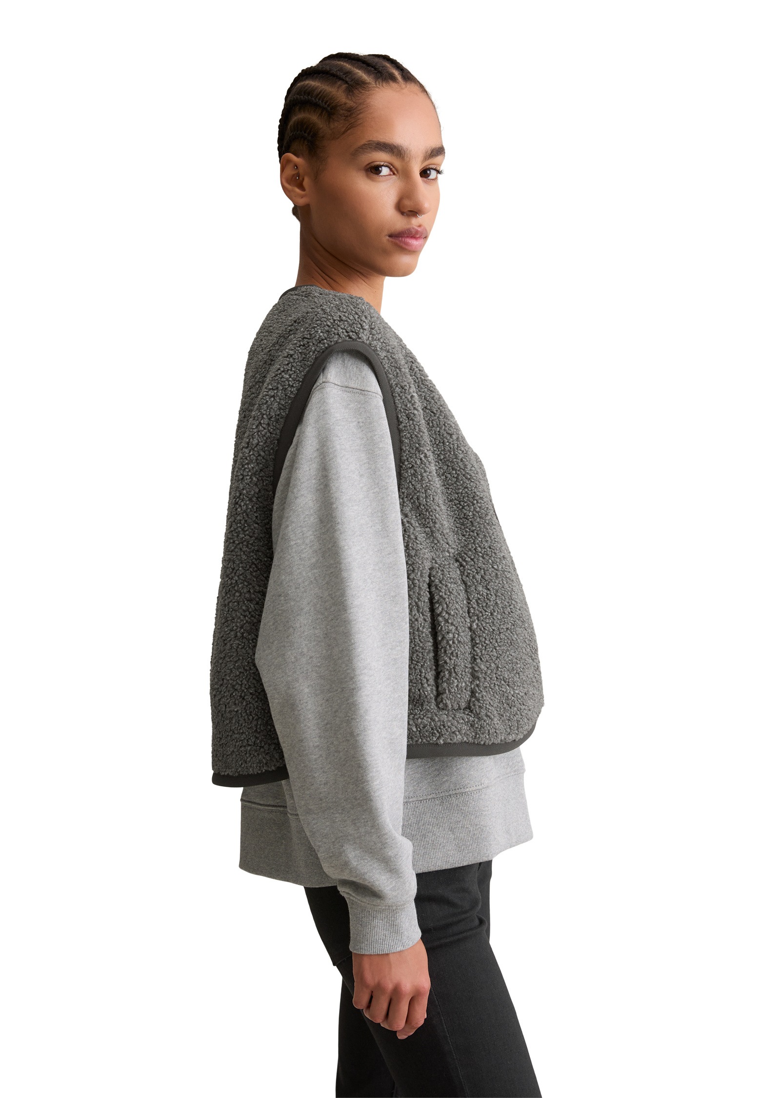 Marc O'Polo DENIM Sweatjacke »aus recyceltem Polyester«
