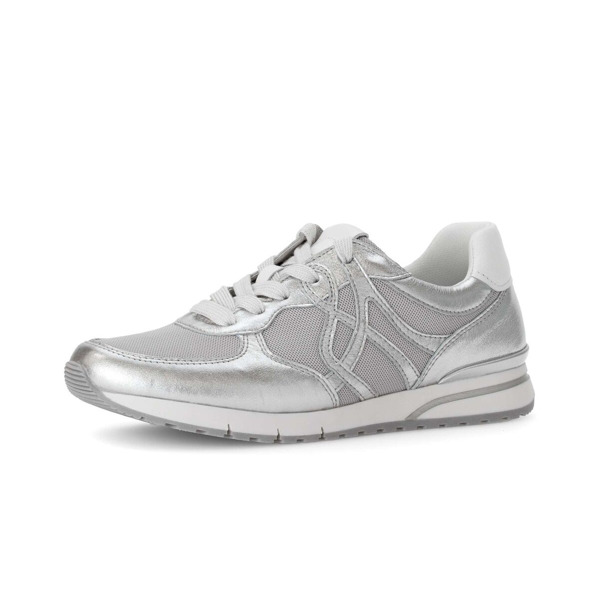 Gabor Sneaker »Sneaker low Materialmix Leder/Lederimitat«