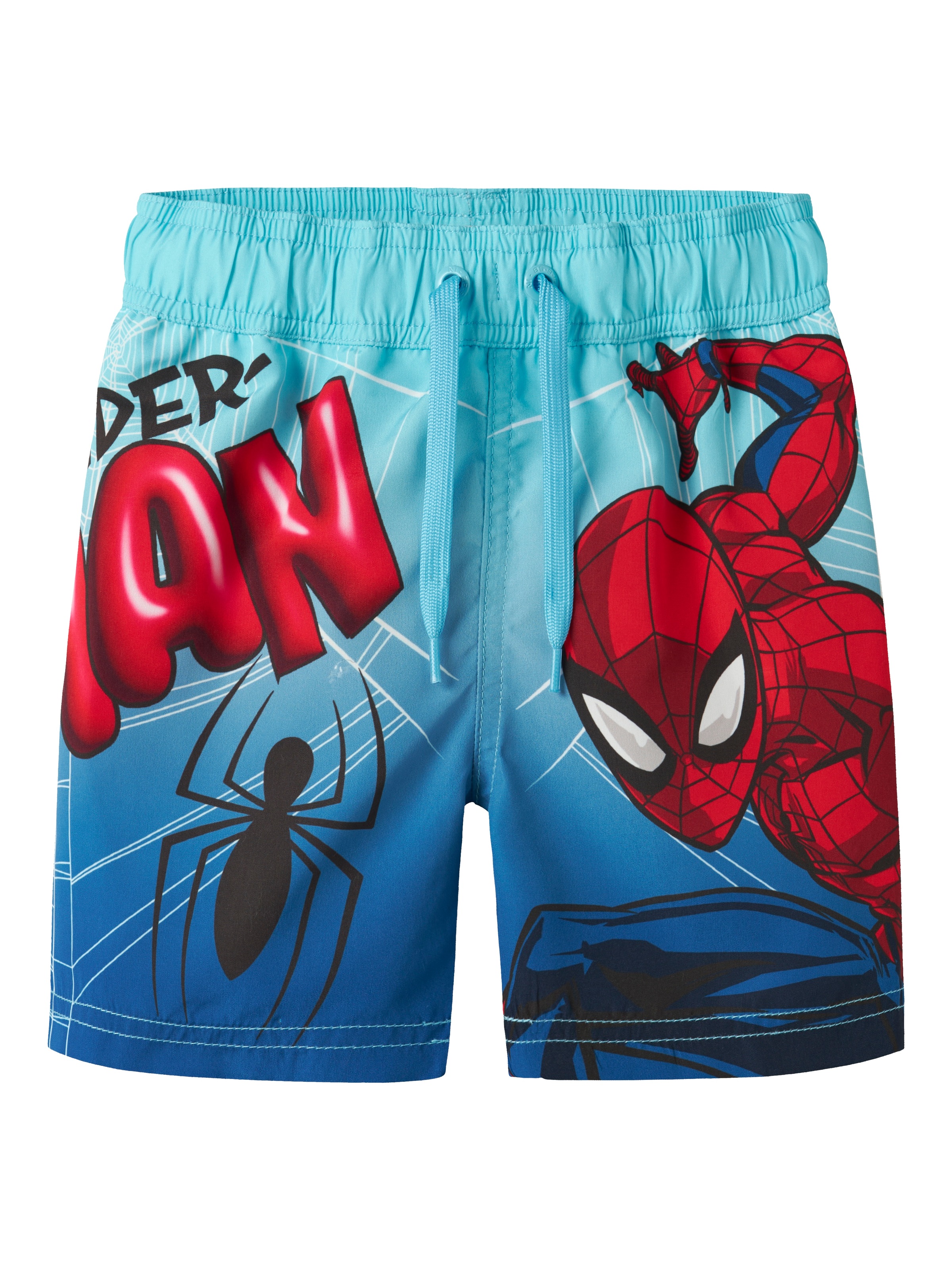 Thumbnail - Name It Badeshorts "NMMMALTE SPIDER LONG SWIMSHORTS MAR"