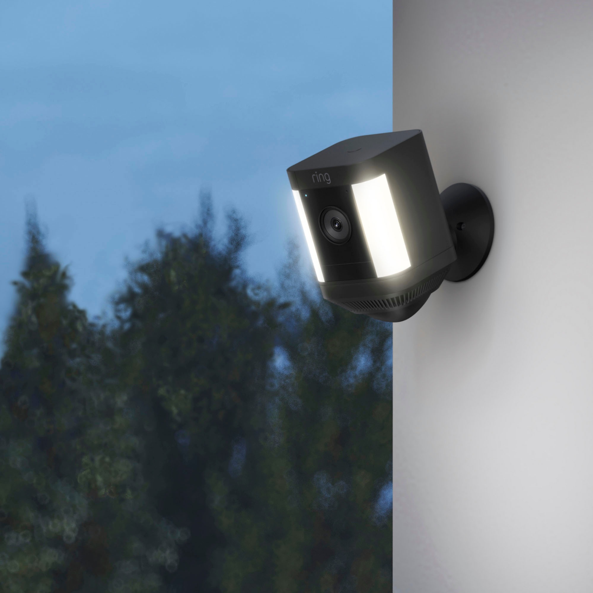 Ring Überwachungskamera »Spotlight Cam Plus Battery«, Außenbereich
