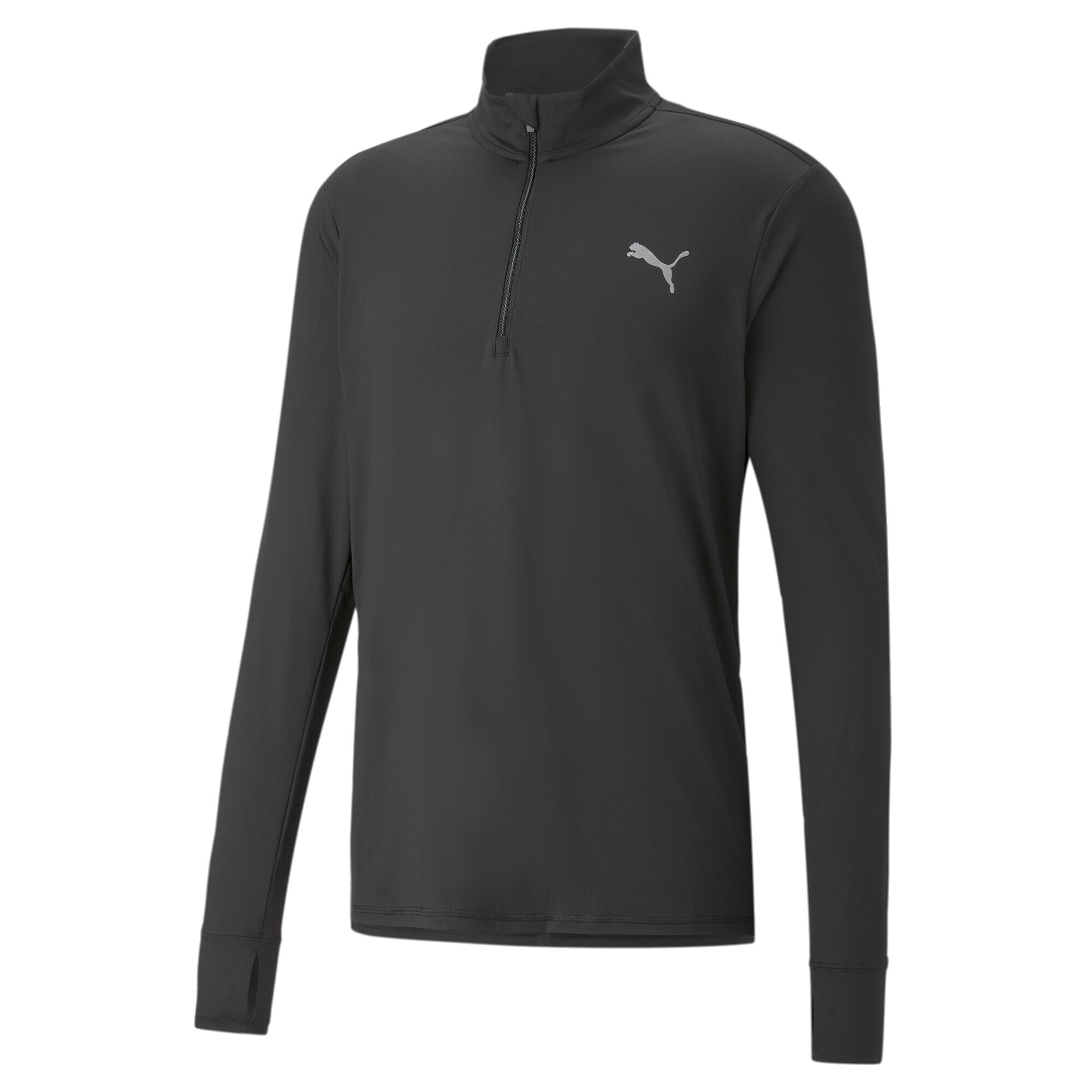 PUMA Sweatjacke "Run Favourite Lauftop mit viertellangem Reißverschluss Herren"