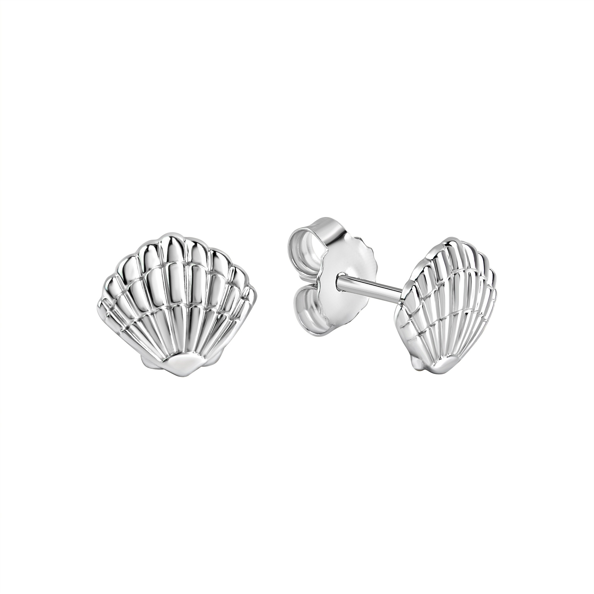 Paar Ohrstecker VIVANCE "925/- Sterling Silber rhodiniert", weiß, Ohrringe, Damen, one-size, Silber 925 (Sterlingsilber)