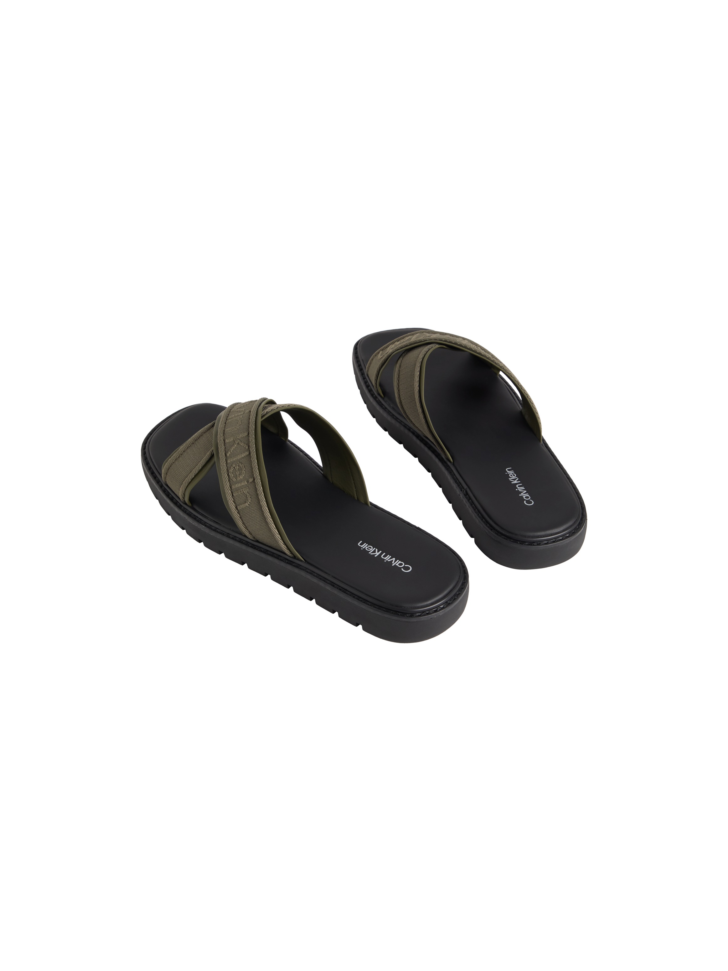 Calvin Klein Pantolette "SQ MOLDED SANDAL XCROSS WB" Strandschuh, Sommersch günstig online kaufen