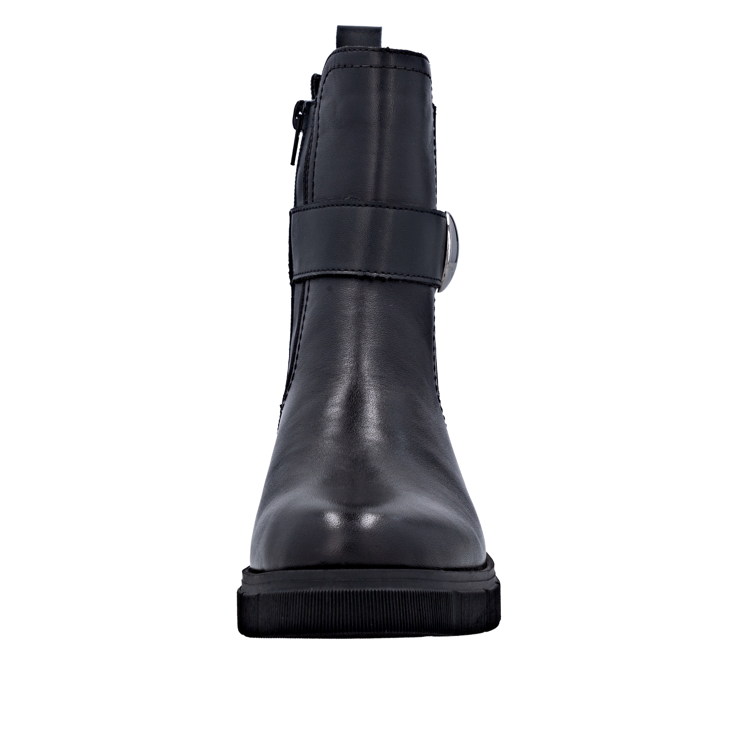 Remonte Chelseaboots, Boots, Stiefelette, Profilsohle, Stretcheinsatz und Reißverschluss