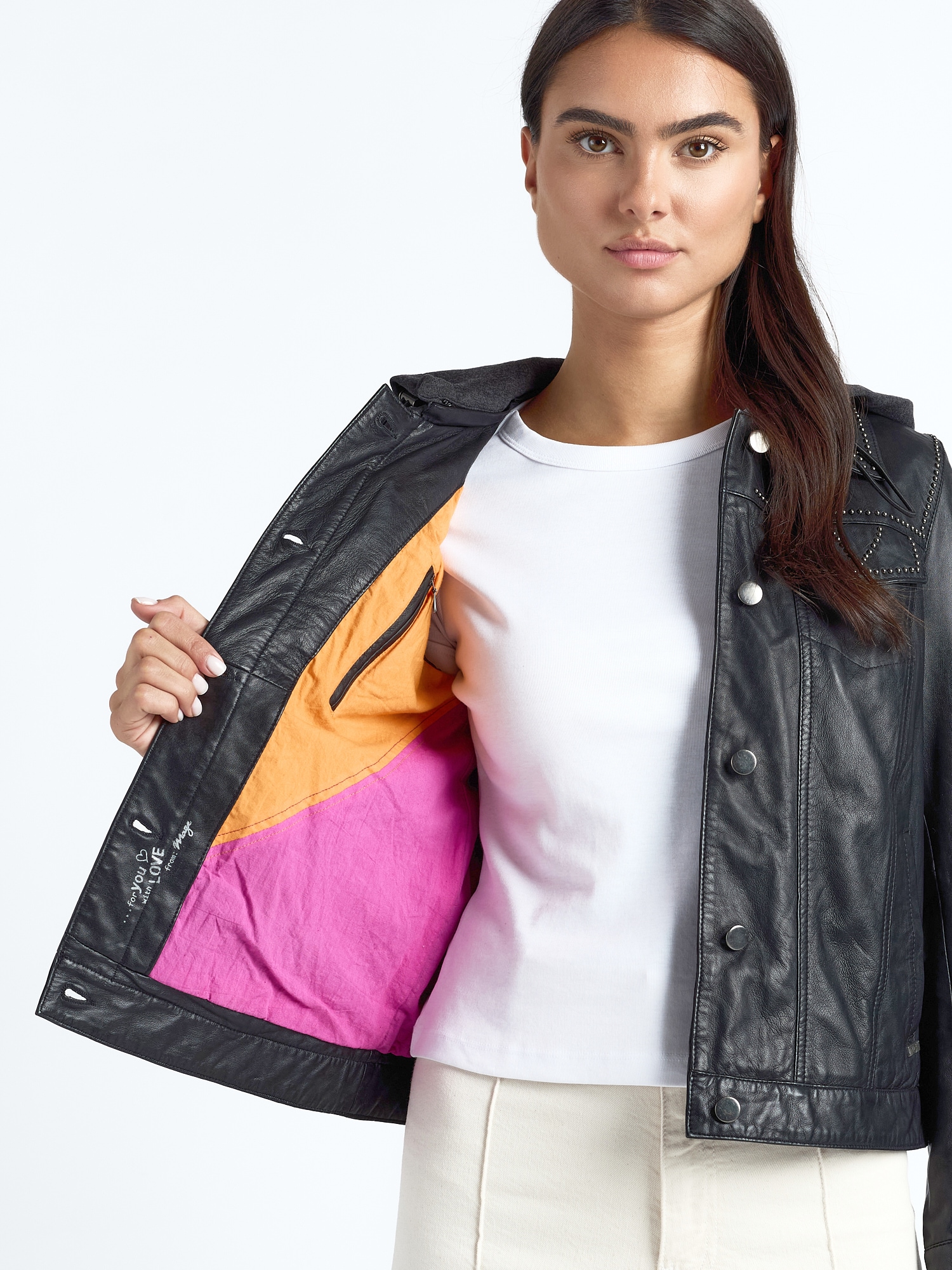 Maze Lederjacke »42020131«