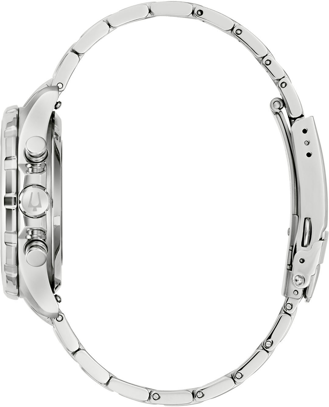Bulova Chronograph »Marine Star Series B«, Quarzuhr, Armbanduhr, Herrenuhr, Edelstahlarmband, analog