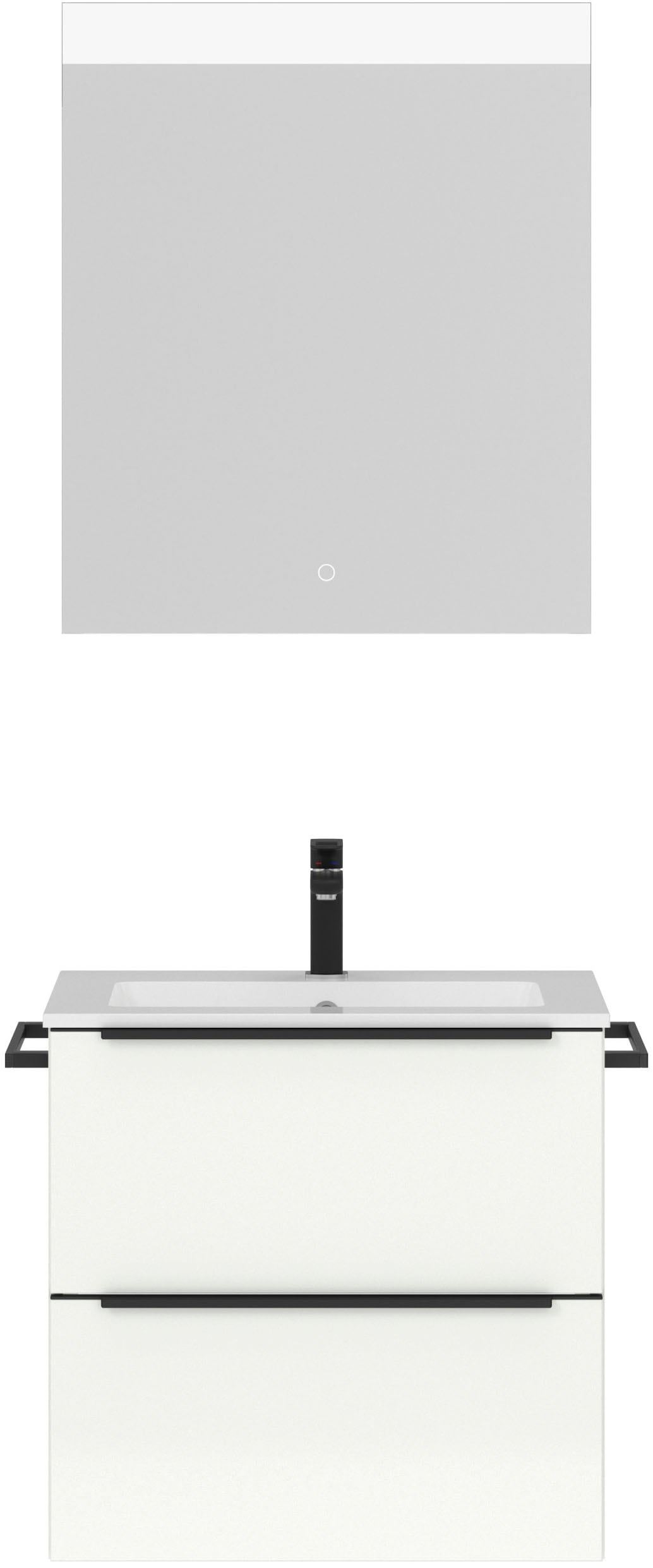 nobilia Badmöbel-Set "Levere" vormontiert, mit Soft-Close, 2 Stk. tlg. günstig online kaufen