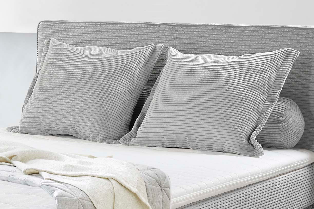 Thumbnail - Jockenhöfer Gruppe Boxspringbett Romy, Cordstoff, 7-Zonen-TTFK-Matratze