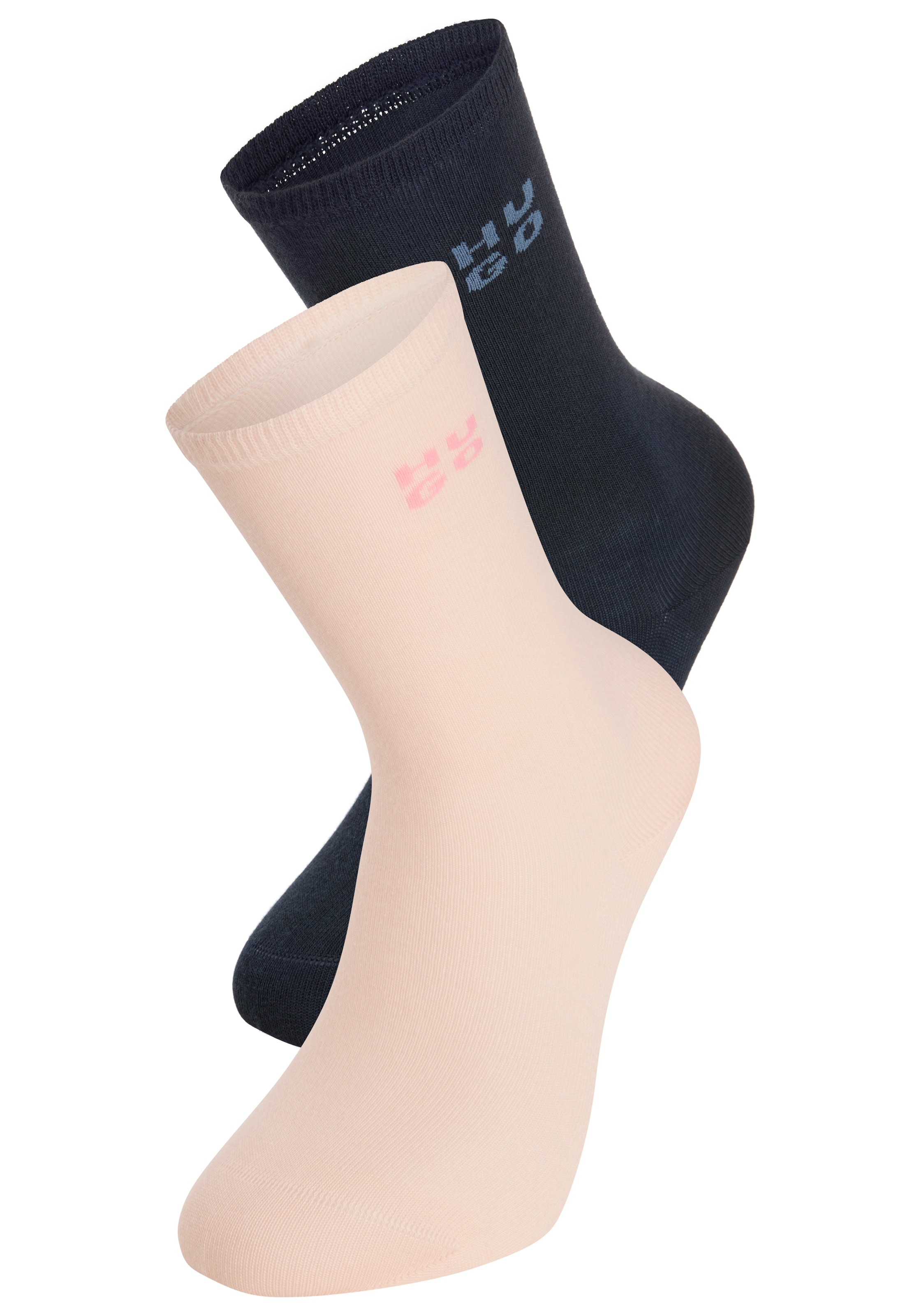 HUGO Underwear Socken "2P RS UNI LOGO CC", (2 Paar), mit dezentem Logo, nah günstig online kaufen