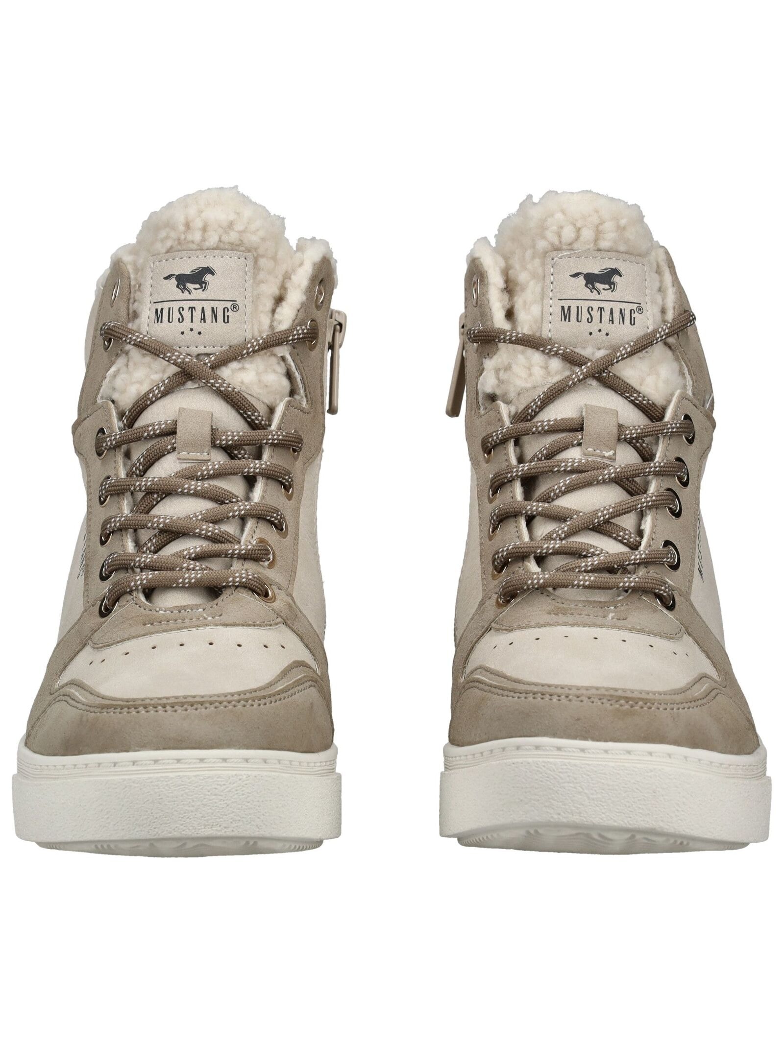 Mustang Shoes Schnürstiefelette »Mustang Shoes Stiefelette Lederimitat«