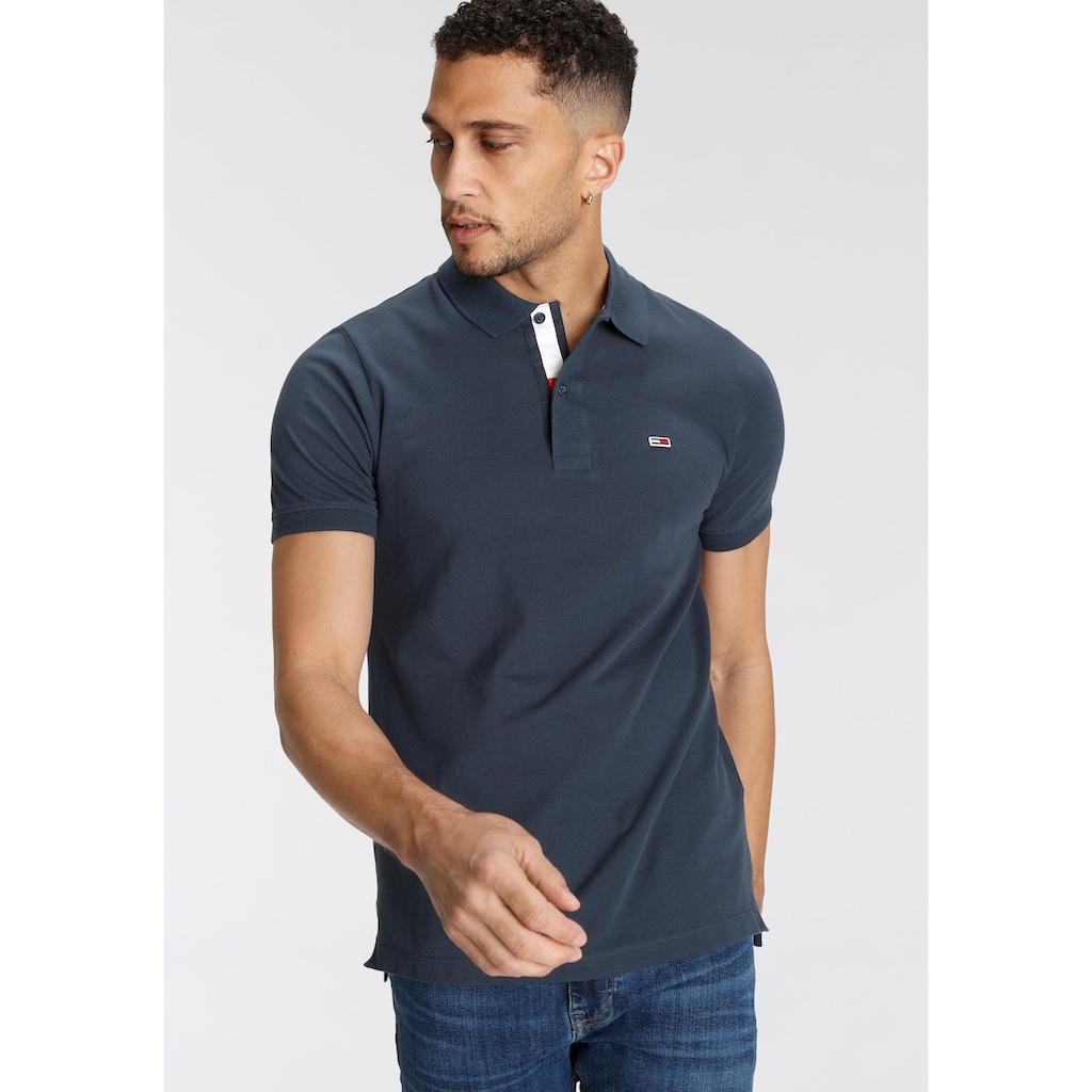 Tommy Jeans Poloshirt »TJM SLIM PLACKET POLO«