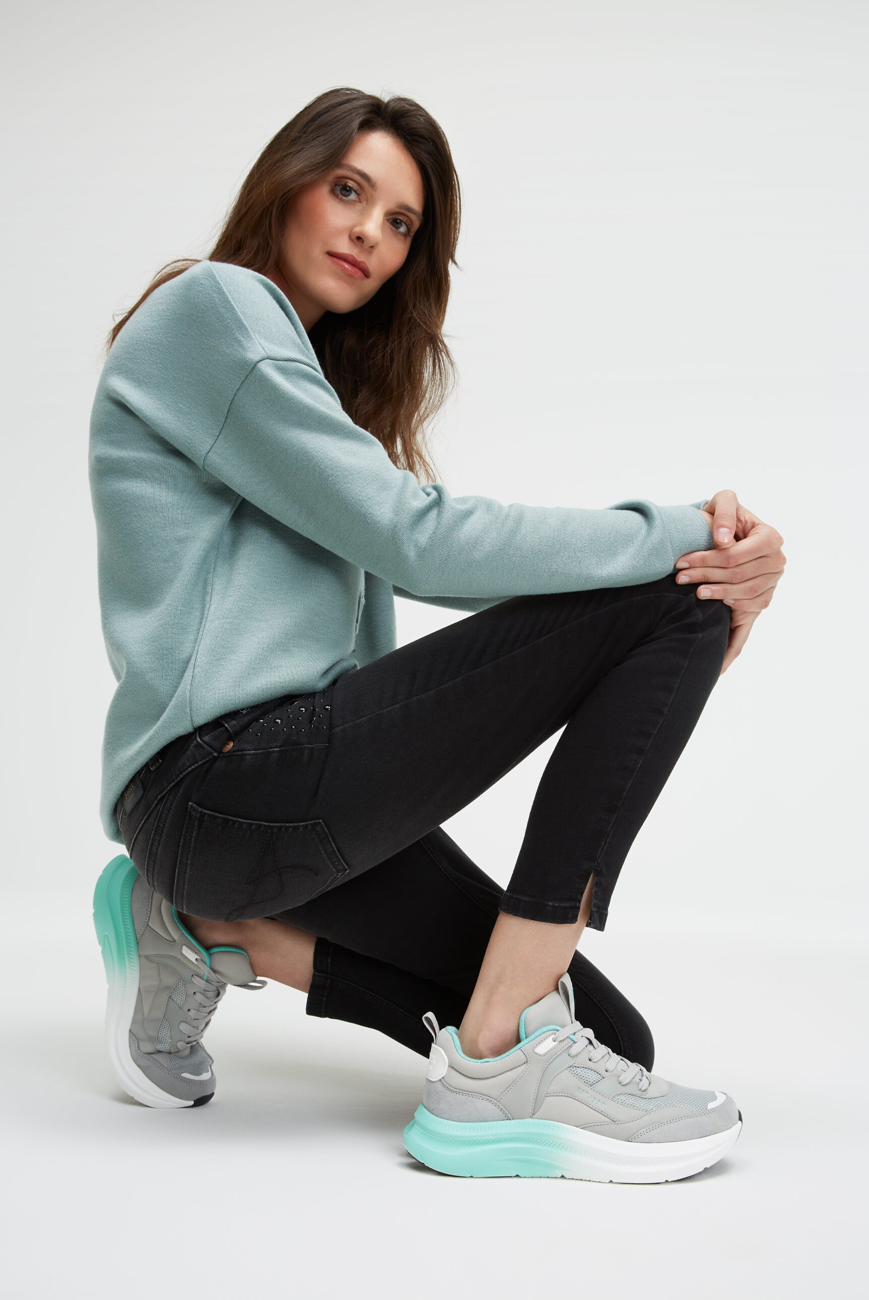 SOCCX Sneaker, mit Farbverlauf in der Sohle