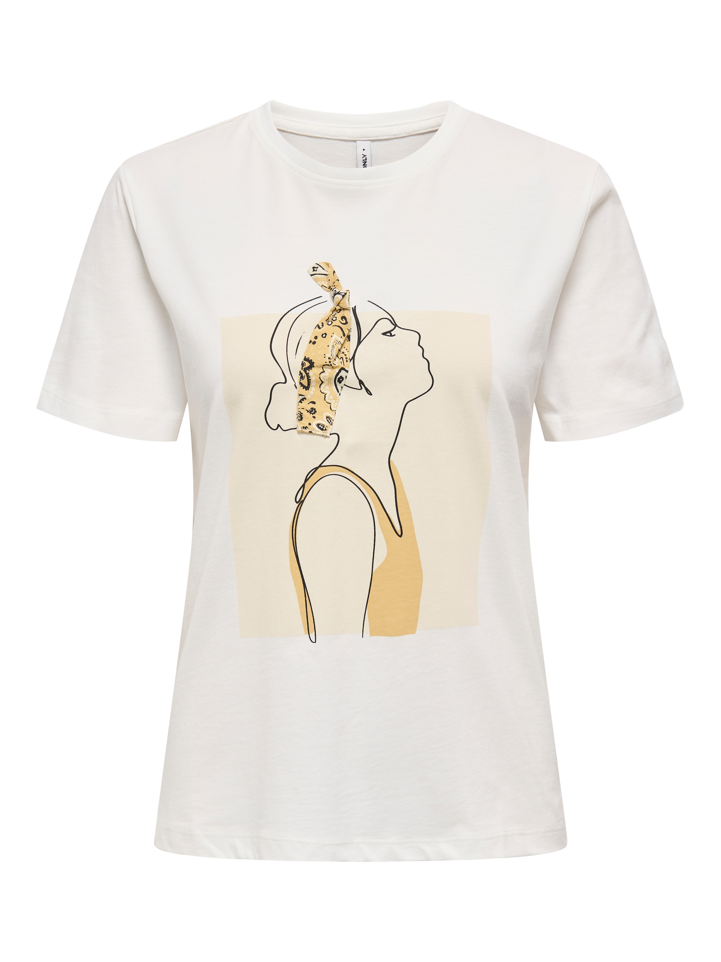 ONLY Kurzarmshirt »ONLCLARA S/S TEE CS JRS«