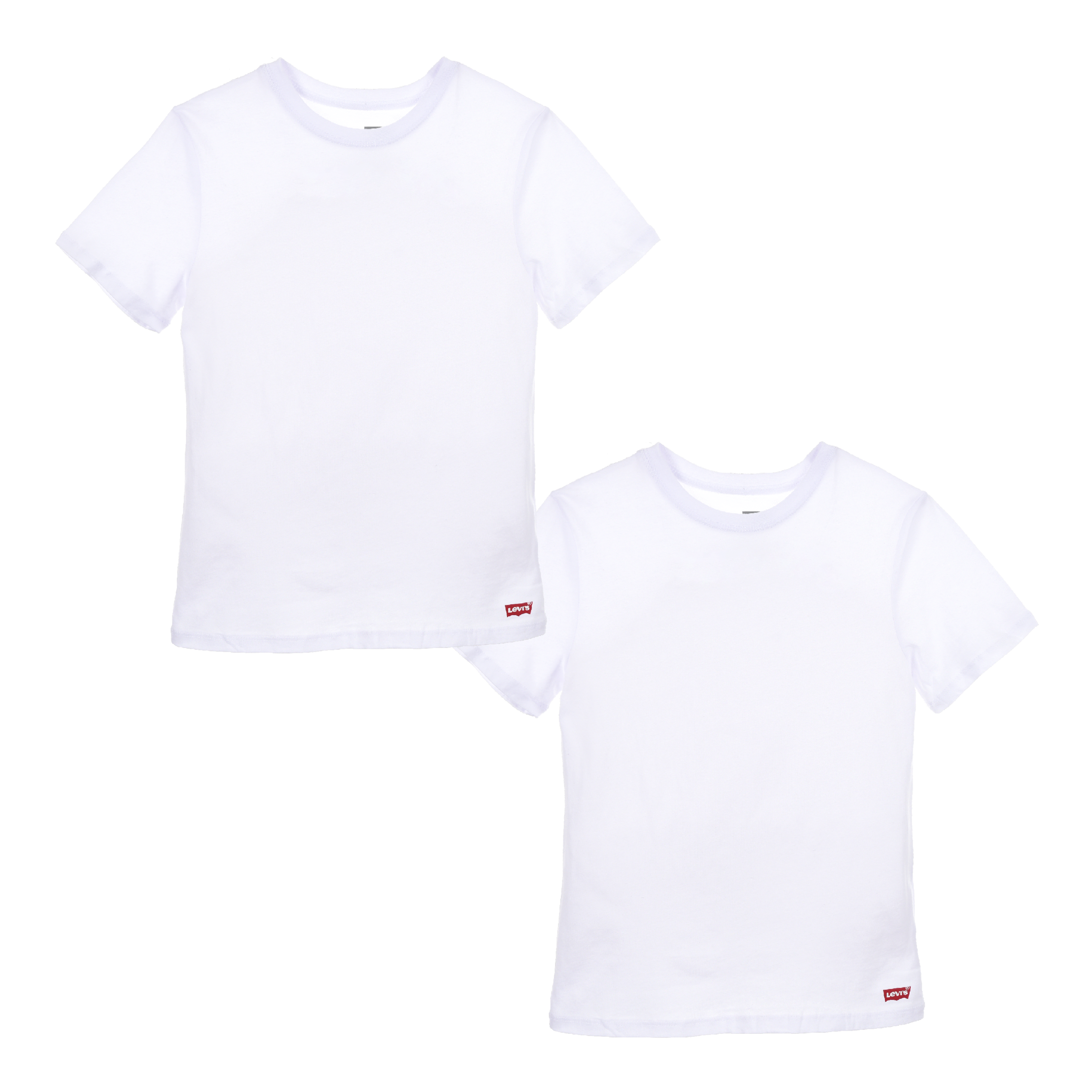 Thumbnail - Levis Kids T-Shirt "2PK CREW NECK TEE" 2 Stk. for BOYS