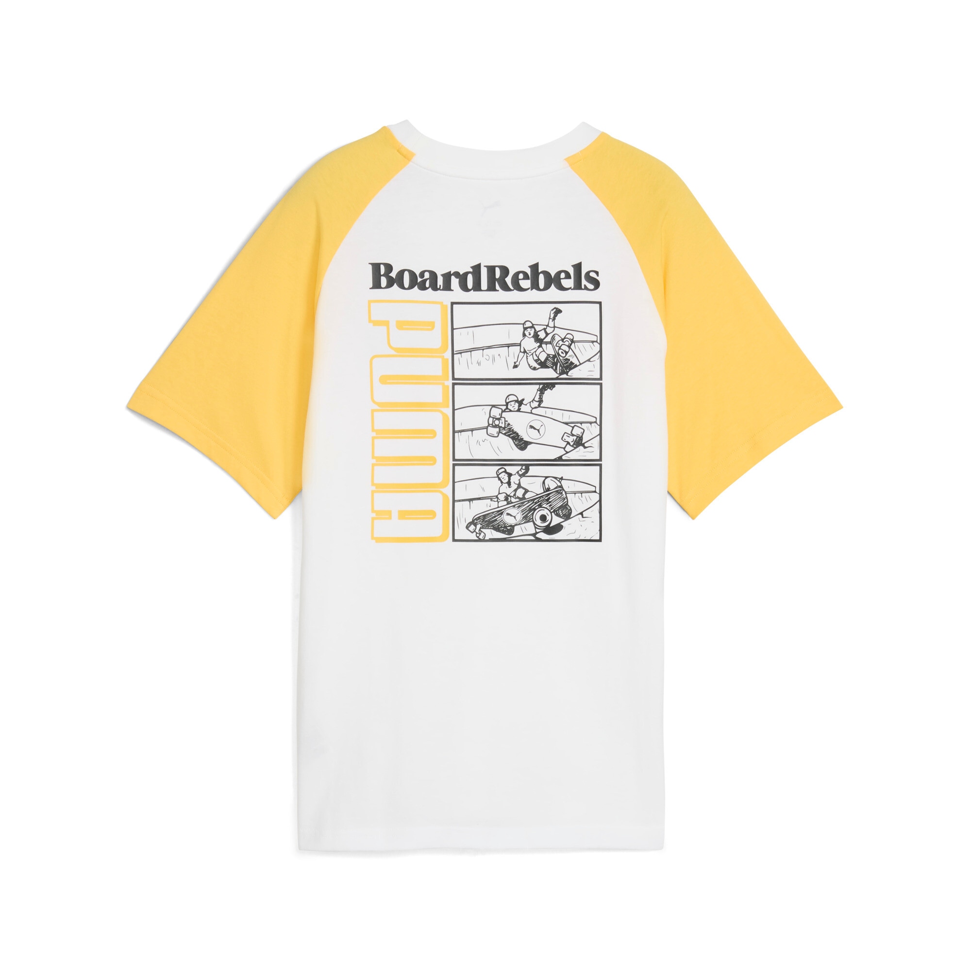 PUMA T-Shirt »MID90S GRAPHIC TEE II B« für Jugendliche, sportlicher Stil, Rundhalsausschnitt, Raglanärmel