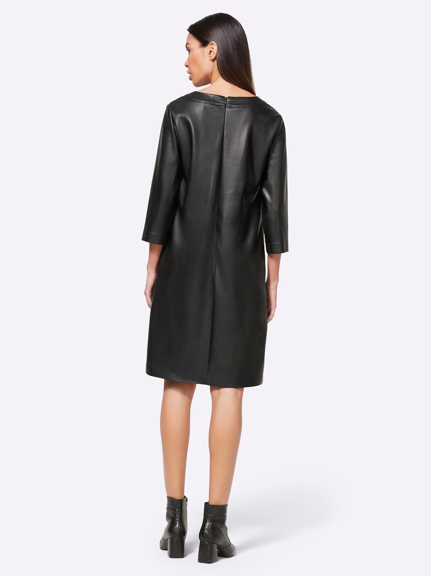 heine Lederkleid »Lederimitat-Kleid«