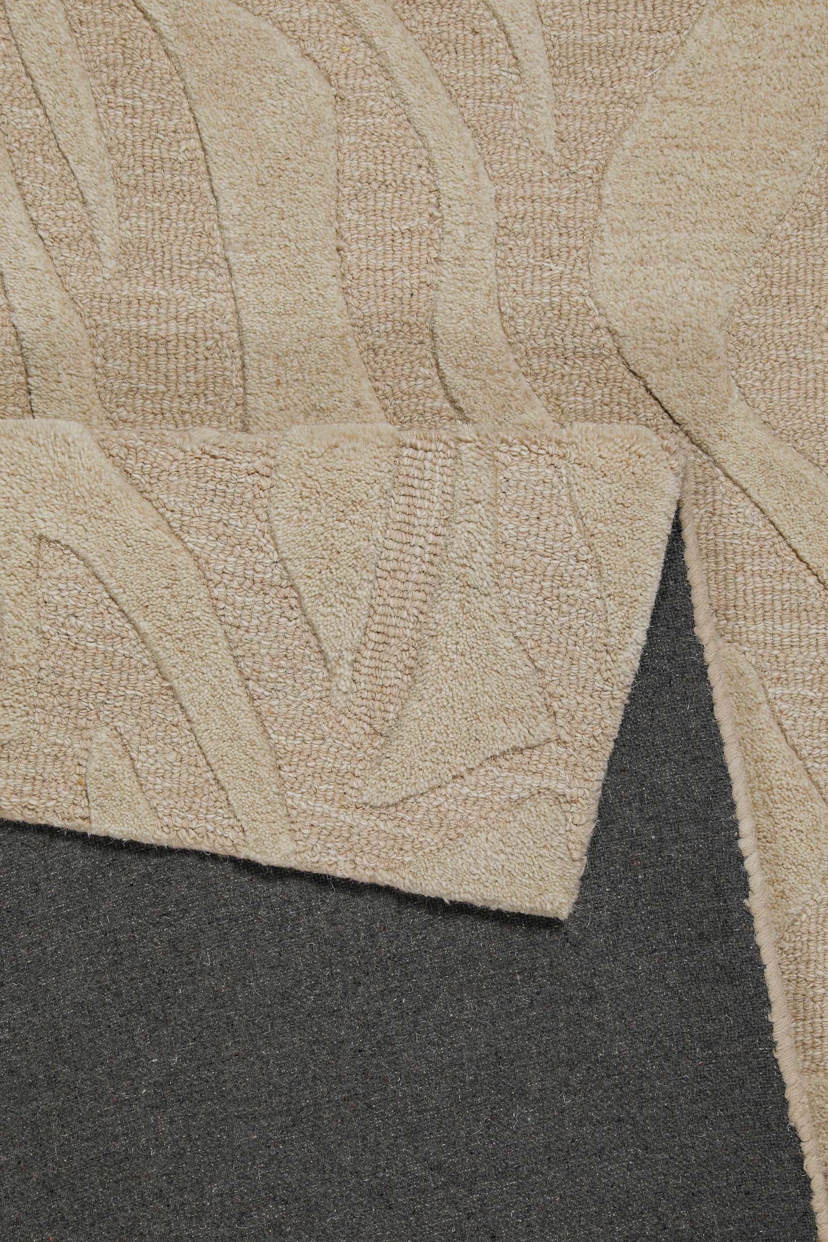 Wecon home Teppich »Lior«, rechteckig, 10 mm Höhe, Wollteppich, abstrakt, hochwertig, handgetuftet, robust, modern