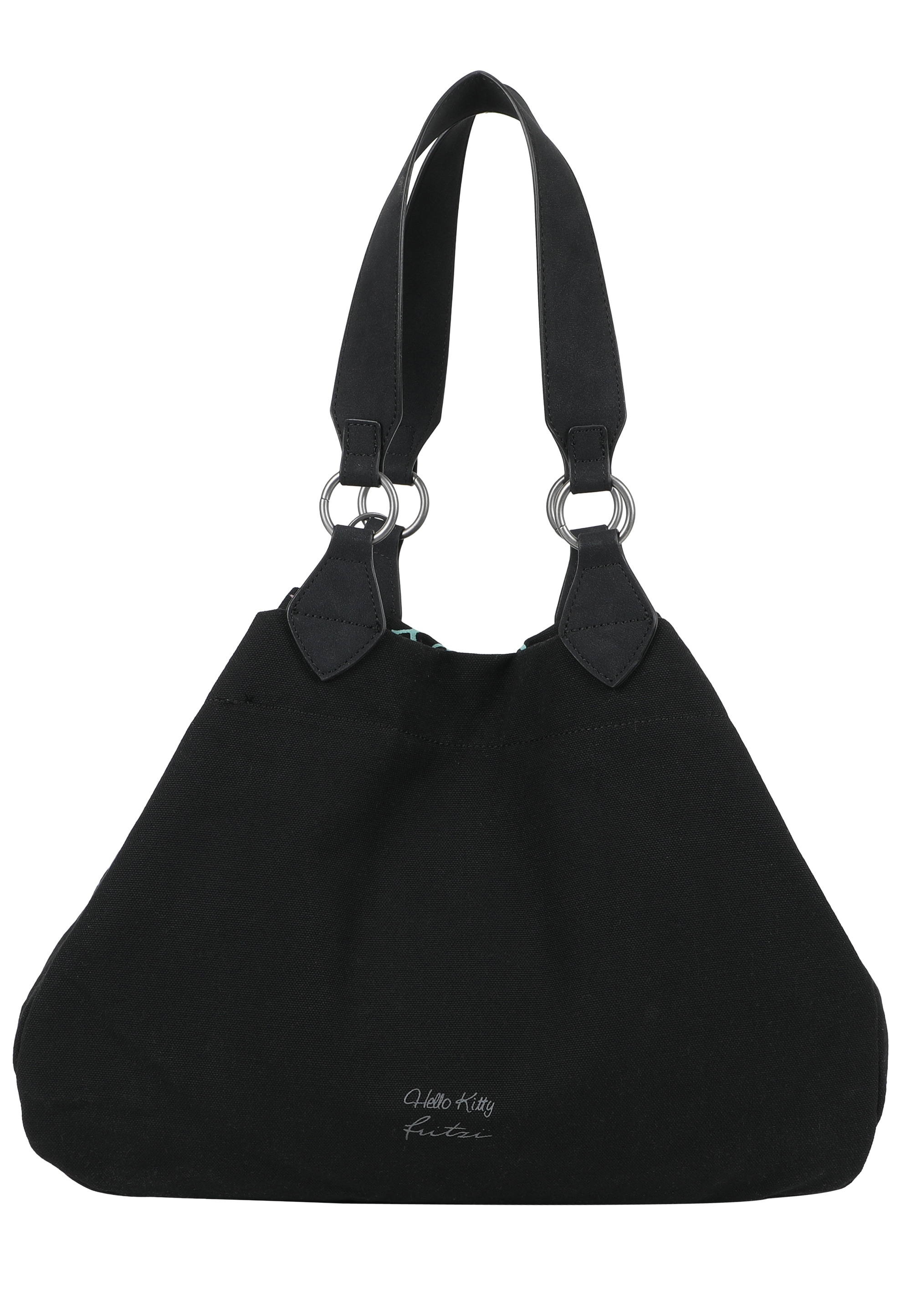 Fritzi aus Preußen Henkeltasche »Izzy Medium Limited Head Flocked«, mit tollen Hello Kitty-Prints