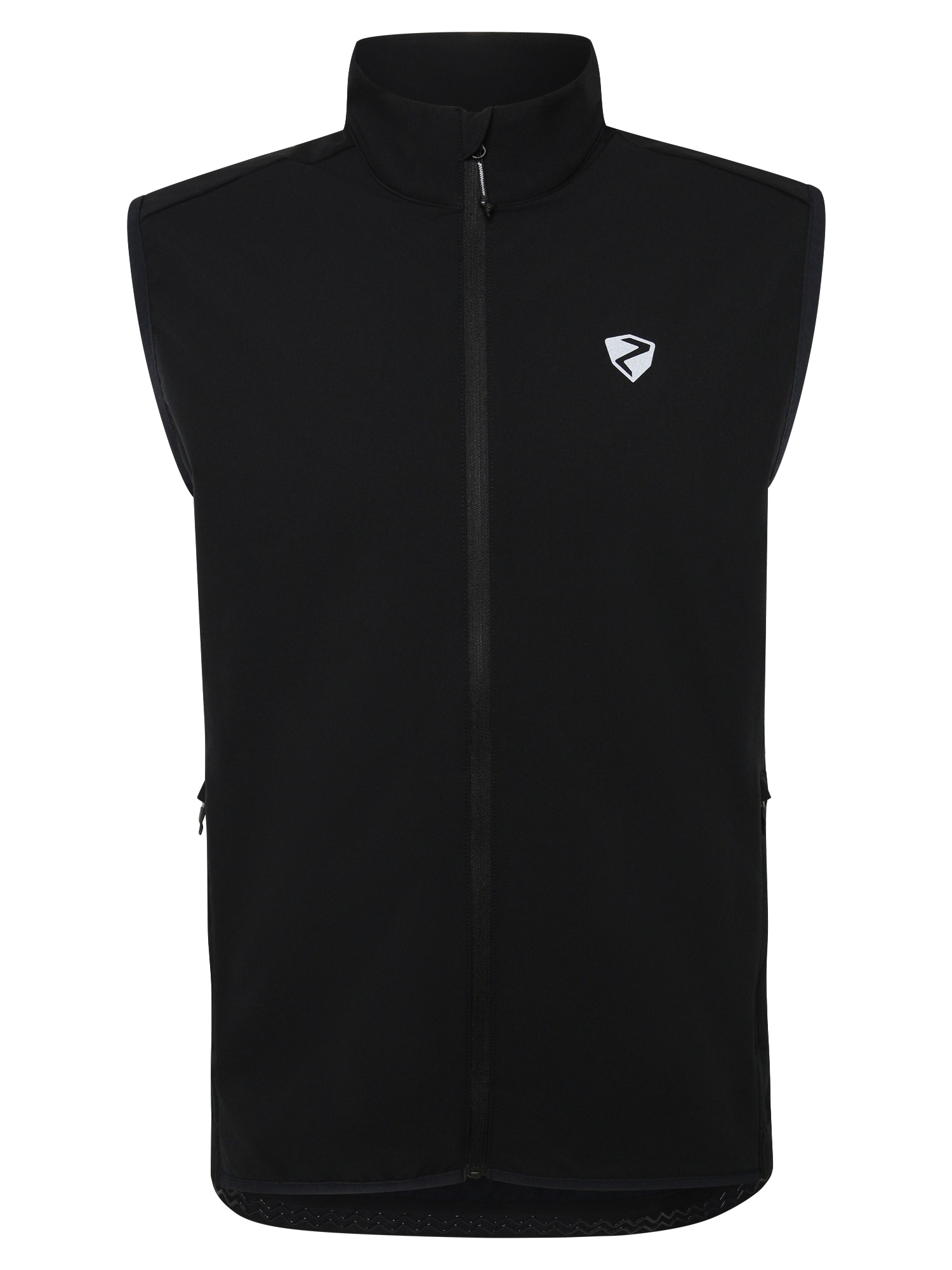 Funktionsweste ZIENER "NASIM-Z", Herren, Gr. 56, schwarz, Obermaterial: 100% Polyester, Westen Funktionsweste