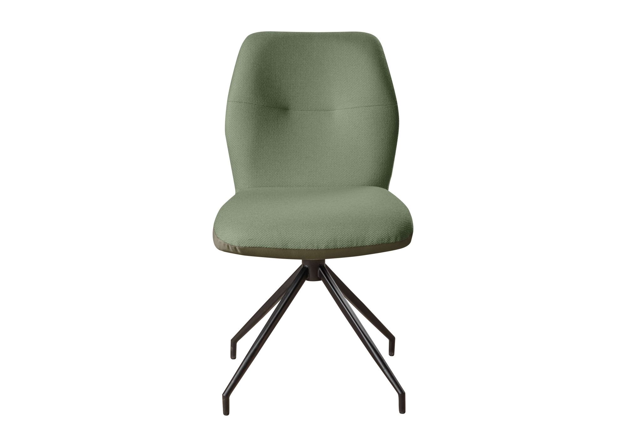 OTTO home Drehstuhl »Bruna Esszimmerstuhl,Polsterstuhl, Küchenstuhl, 4-Fußstuhl« () 360° drehbar, mit automatischer Rückstellung, 2-Stoff-Design
