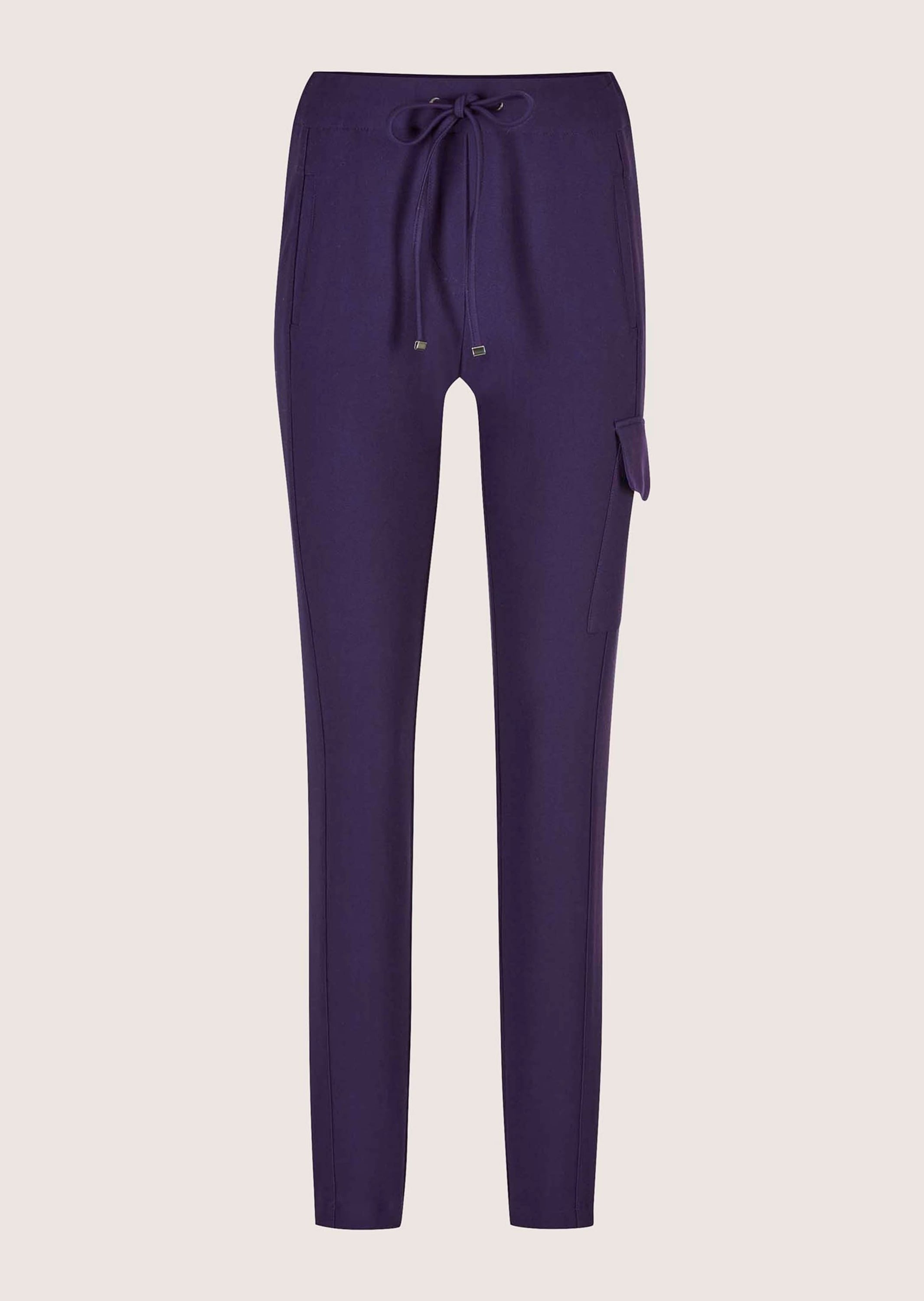 MADELEINE "Hose Cargo-Jerseyhose mit Kordelzug" Jerseyhose im Cargostil