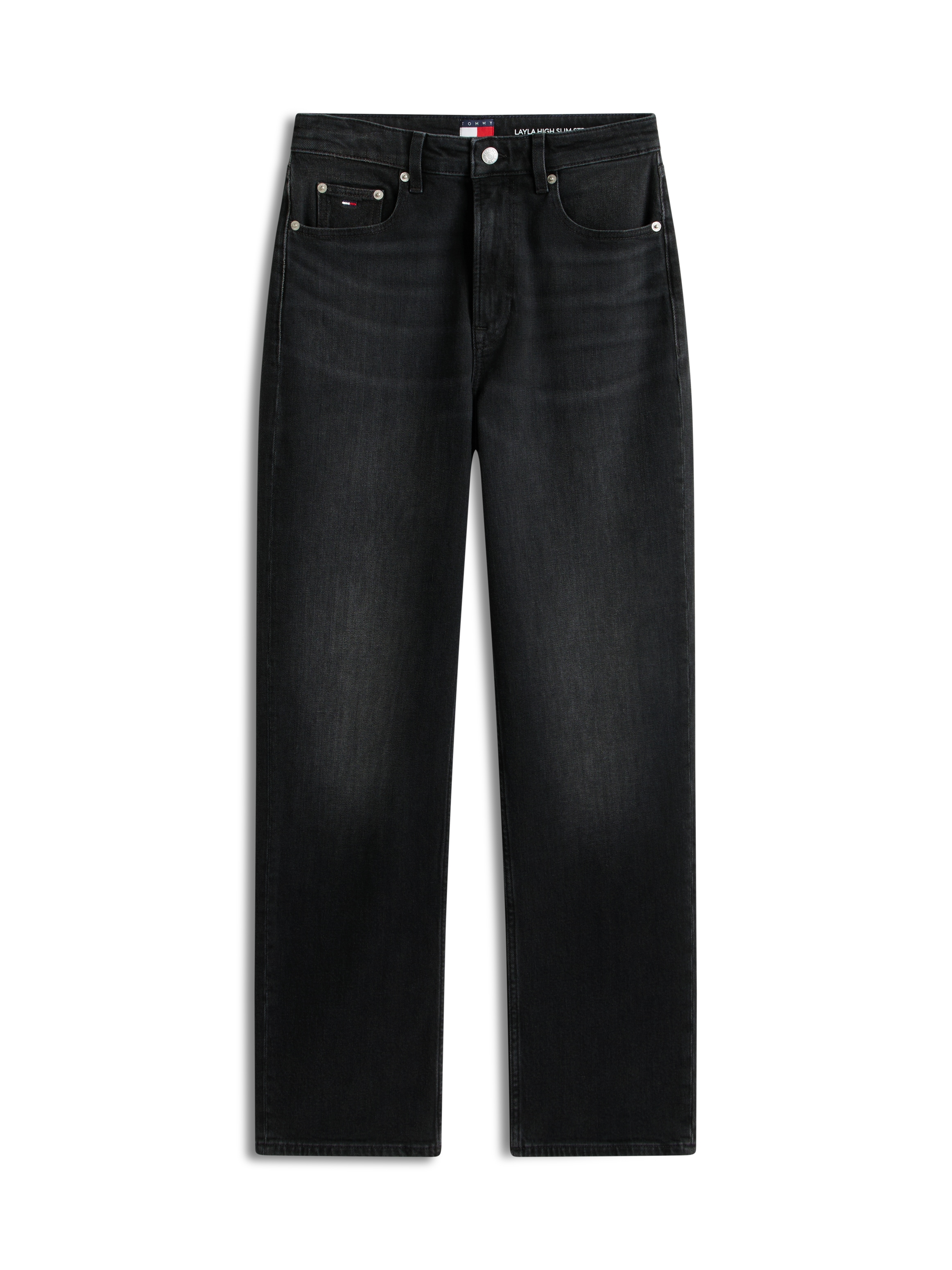 Tommy Jeans Straight-Jeans »LAYLA HR SLIM STR«, in Knöchellänge