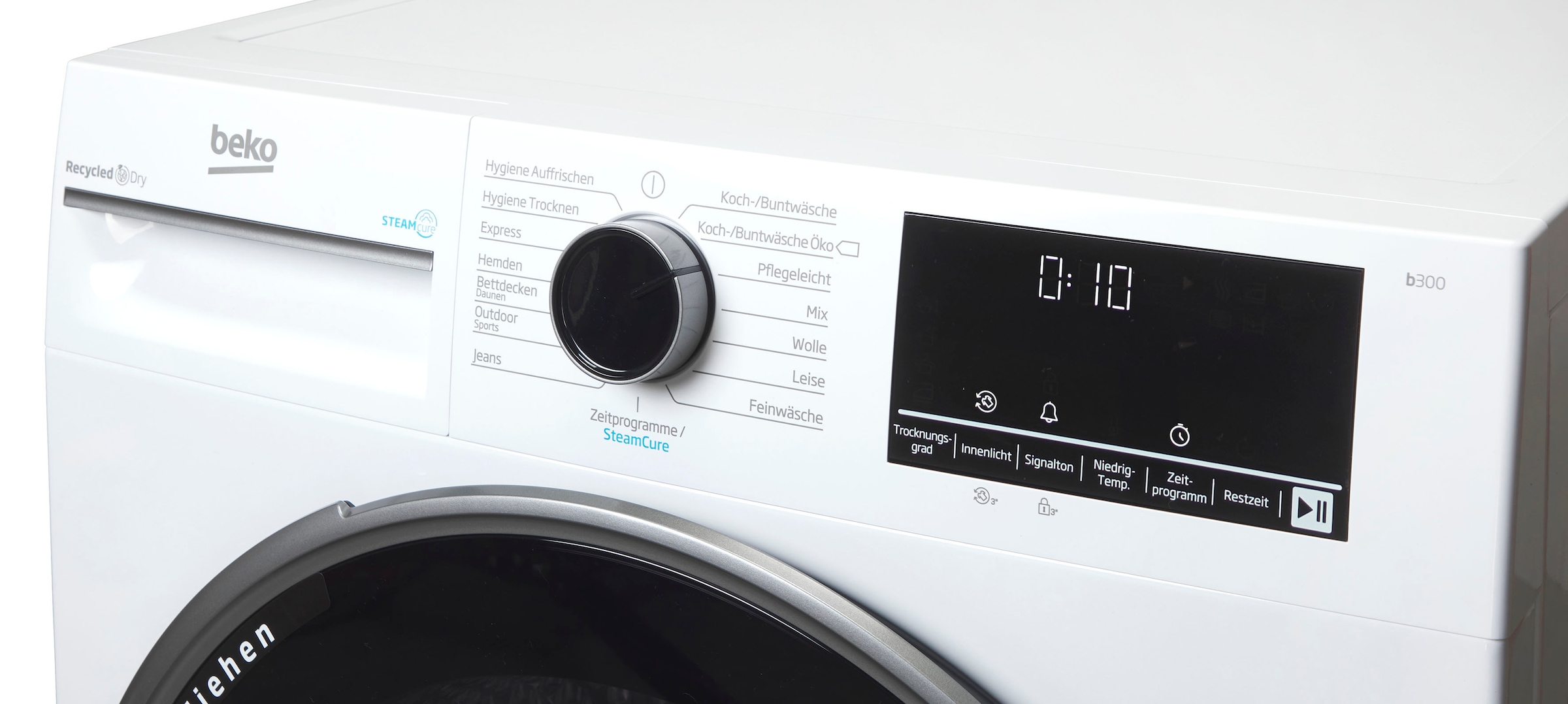 BEKO Kondenstrockner »B3T42249S«, 8 kg, mit Wärmepumpentechnologie